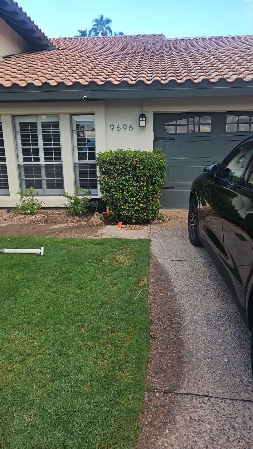 Irrigation Main Line PVC Repair by Iron Mountain Irrigation