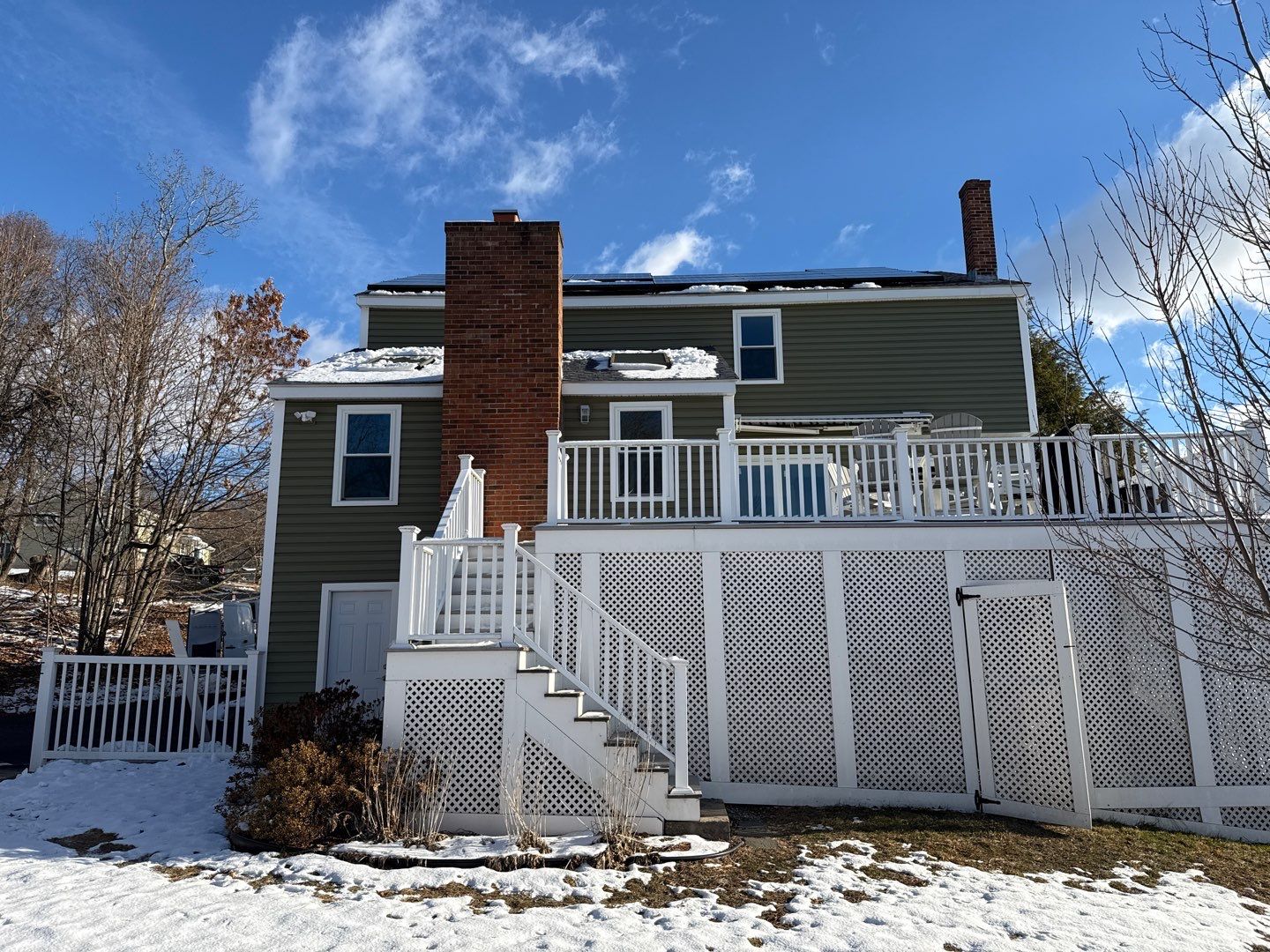 Complete Exterior Home Transformation with CertainTeed Dutch Lap Siding, Windows, Custom Door & Deck Repairs by Sensible Home Solutions