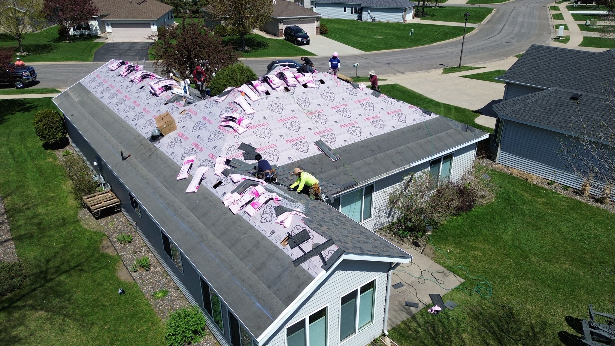 Project in Waite Park by CoMitted 365 Roofing & Exteriors 