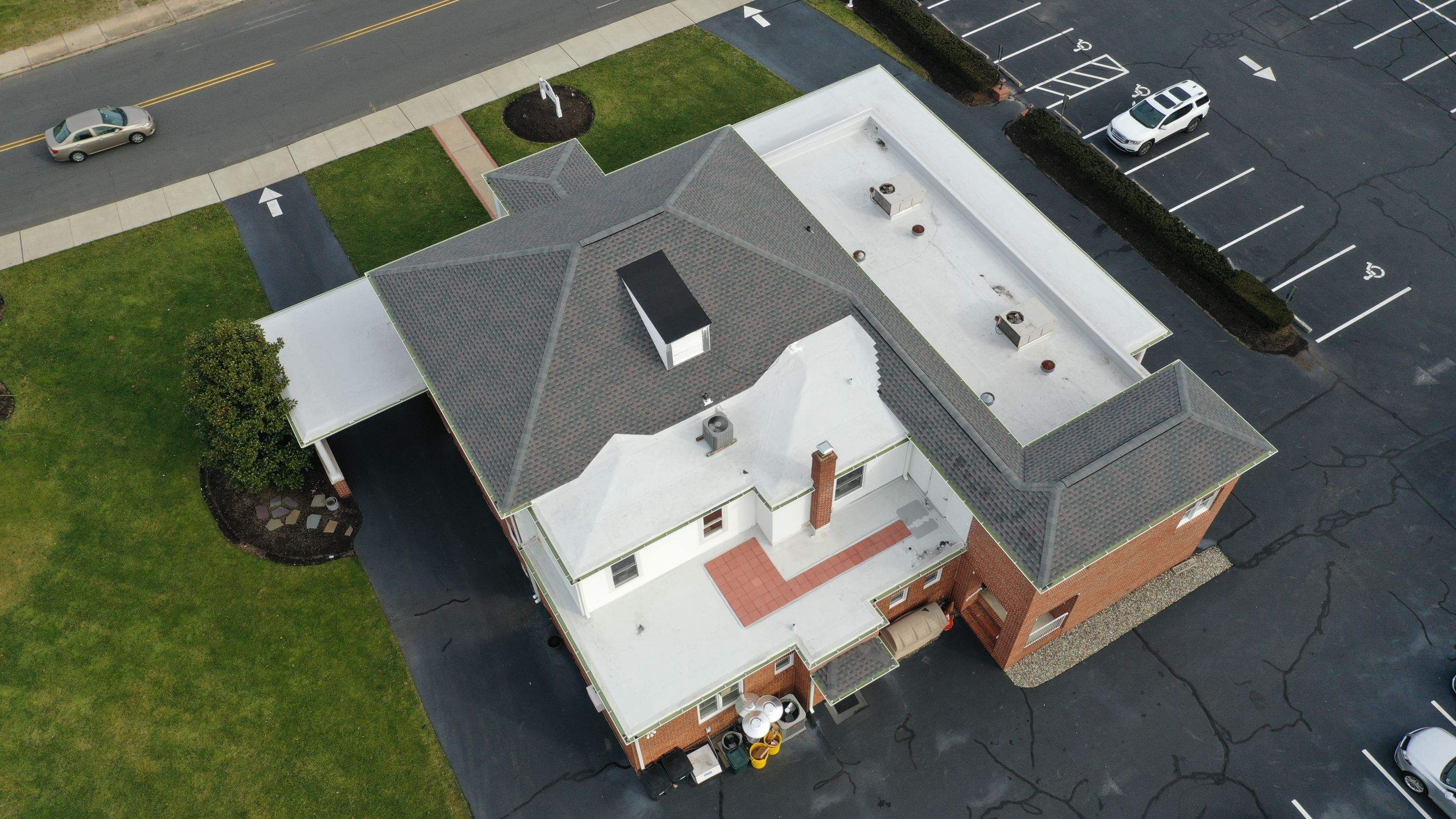 Commercial Roofing Installation using GAF Timberline / GAF TPO by All Site Roofing