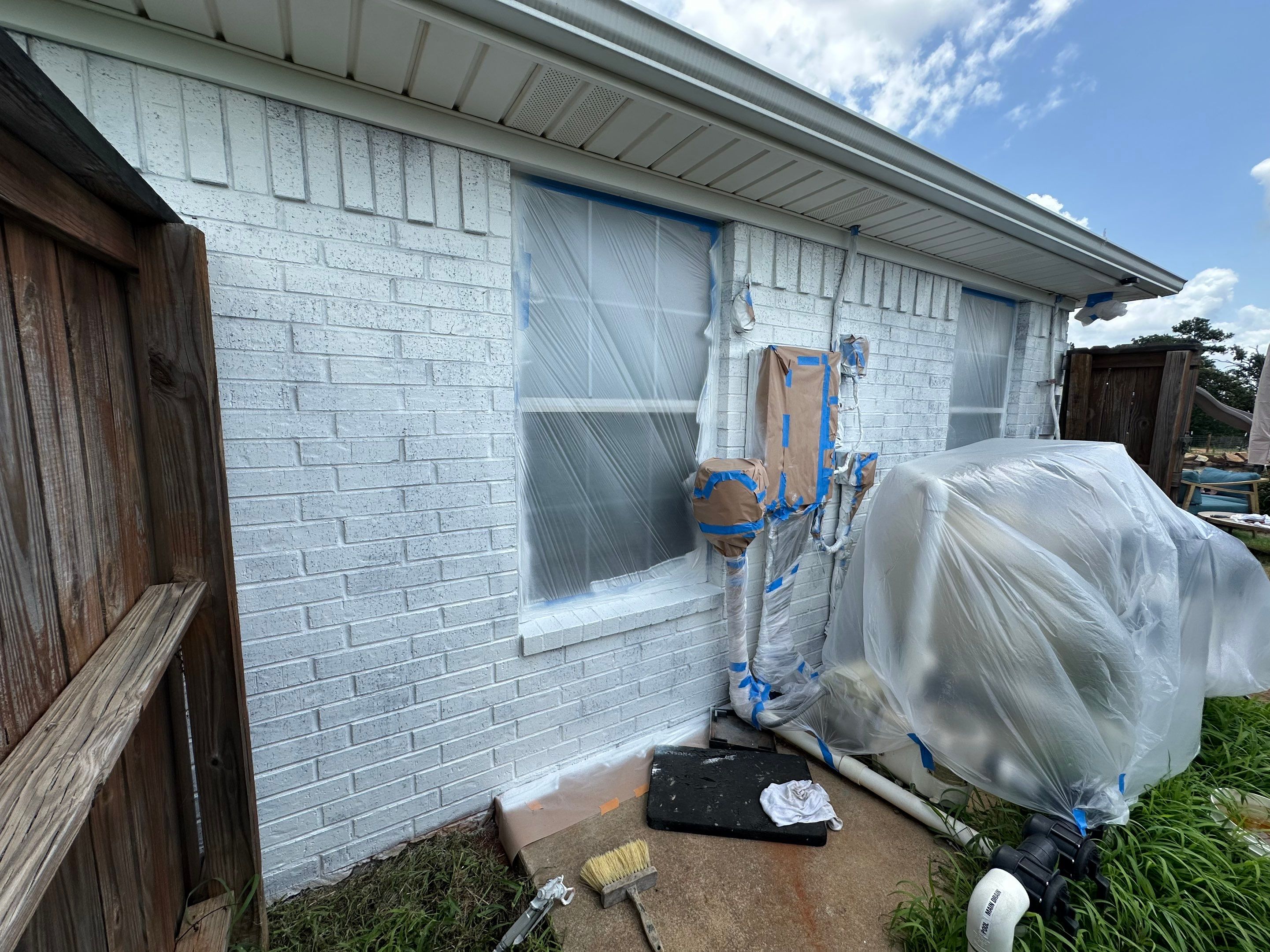 Exterior Transformation in Troup Texas by Quality Coats Painting