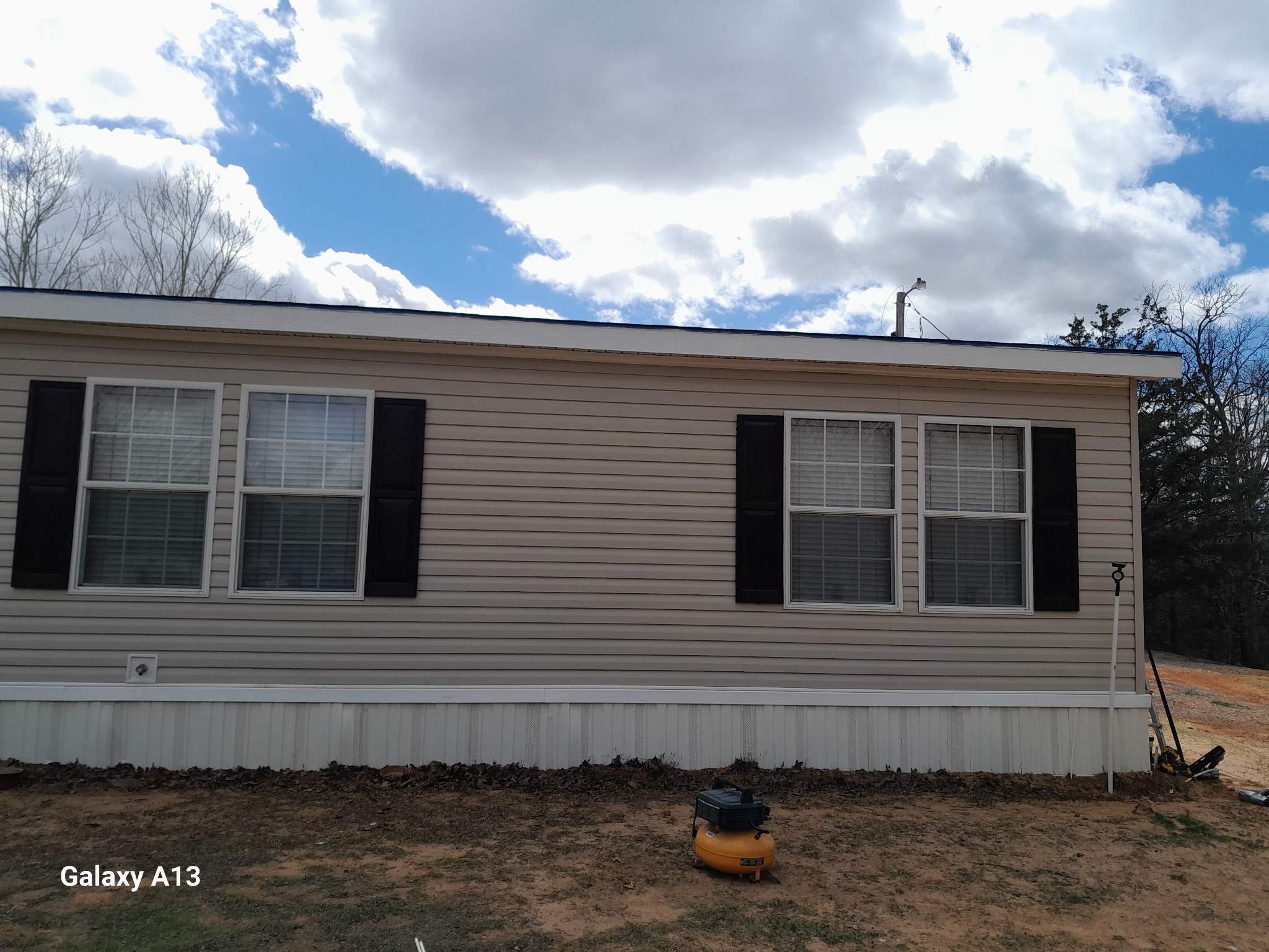 Installed LP smart fascia & painted white. by In & Out Construction & Remodeling, LLC