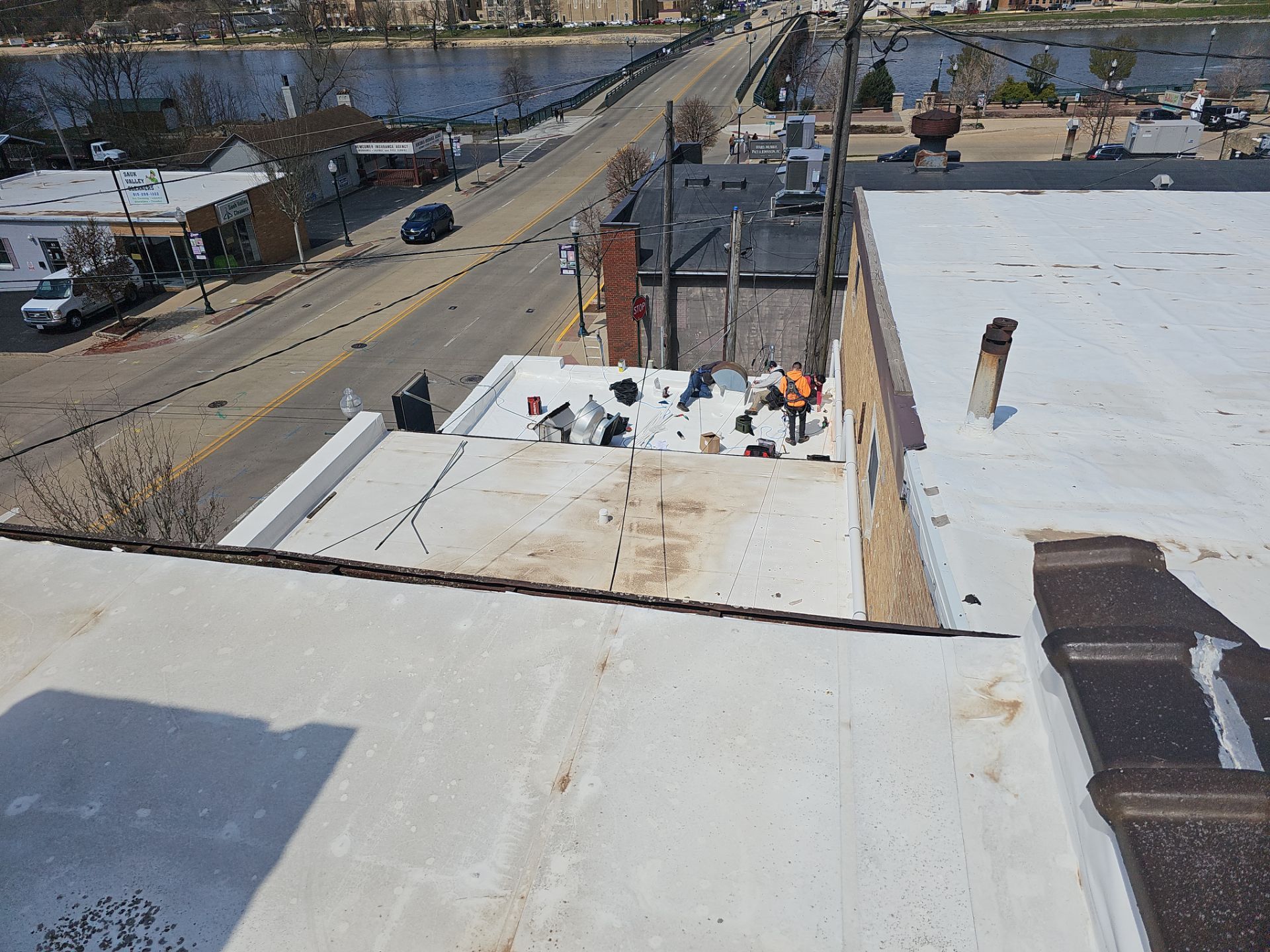 Project in Dixon by Northern Illinois Seamless Roofing 