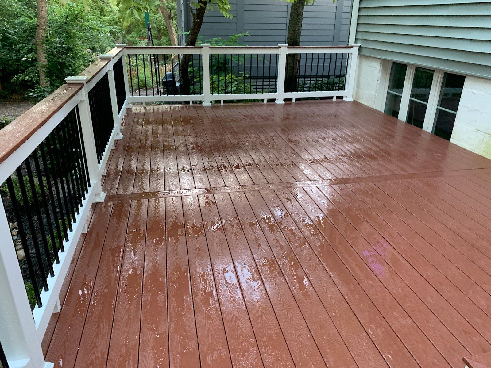 New deck installation by Window Depot of Annapolis