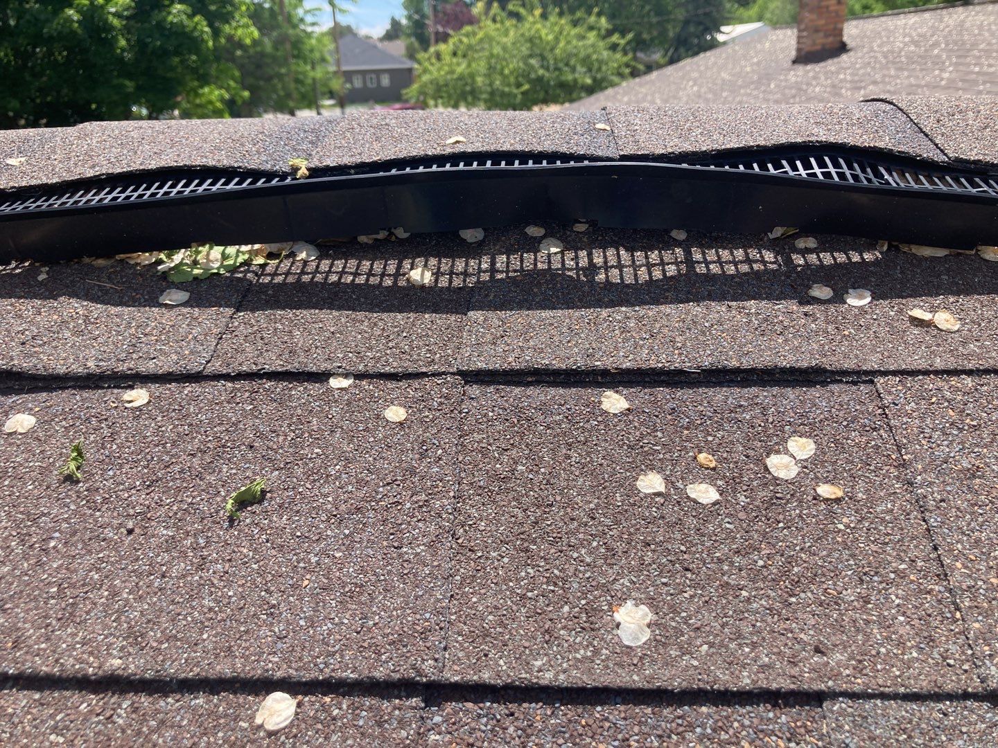 Shake removal and reinstallation of Owens Corning Oakridge in Teak by ID Roofing LLC