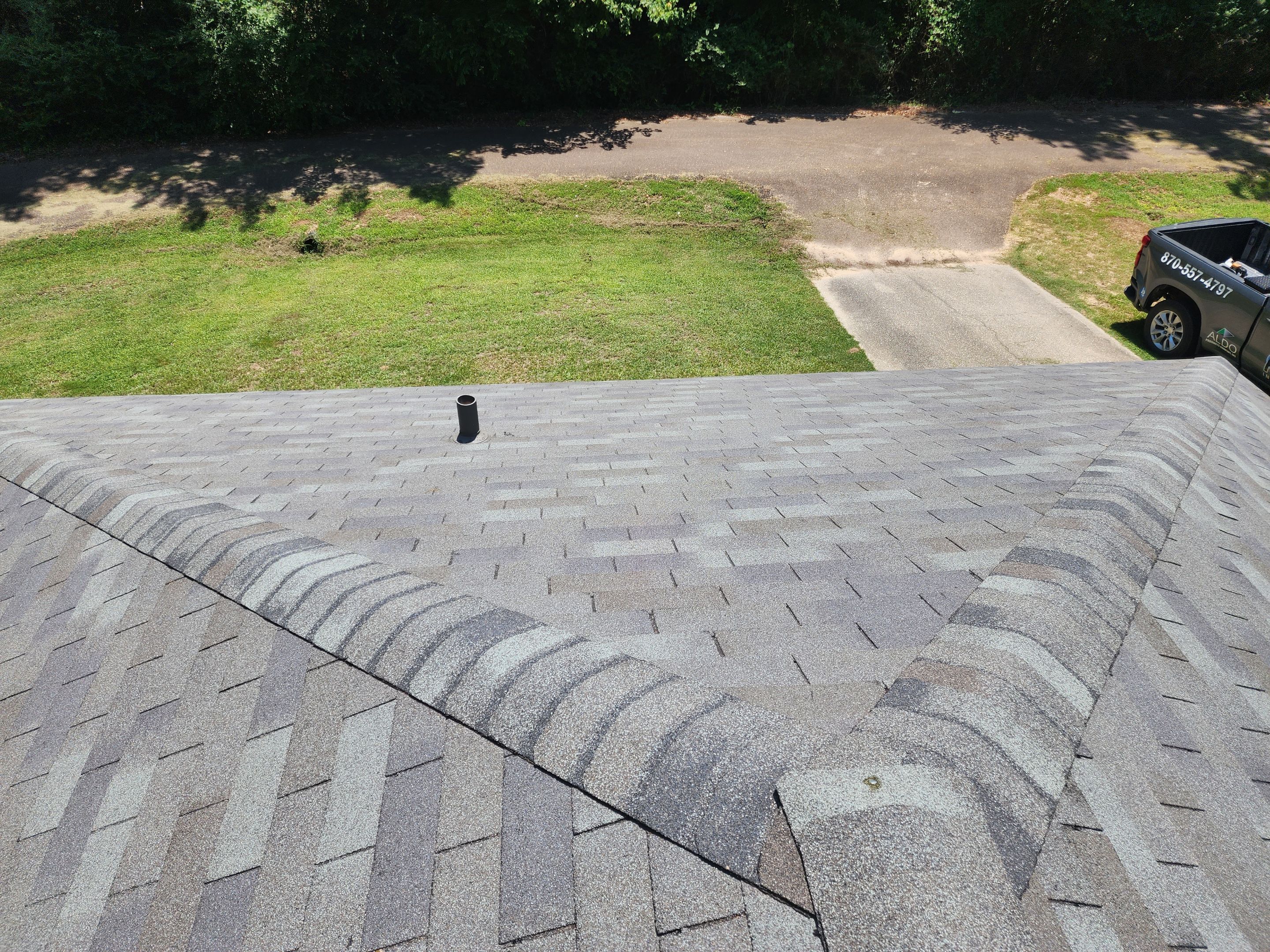 Residential Reroof: 25 Year 3-Tab Shingle by Hostetler Roofing