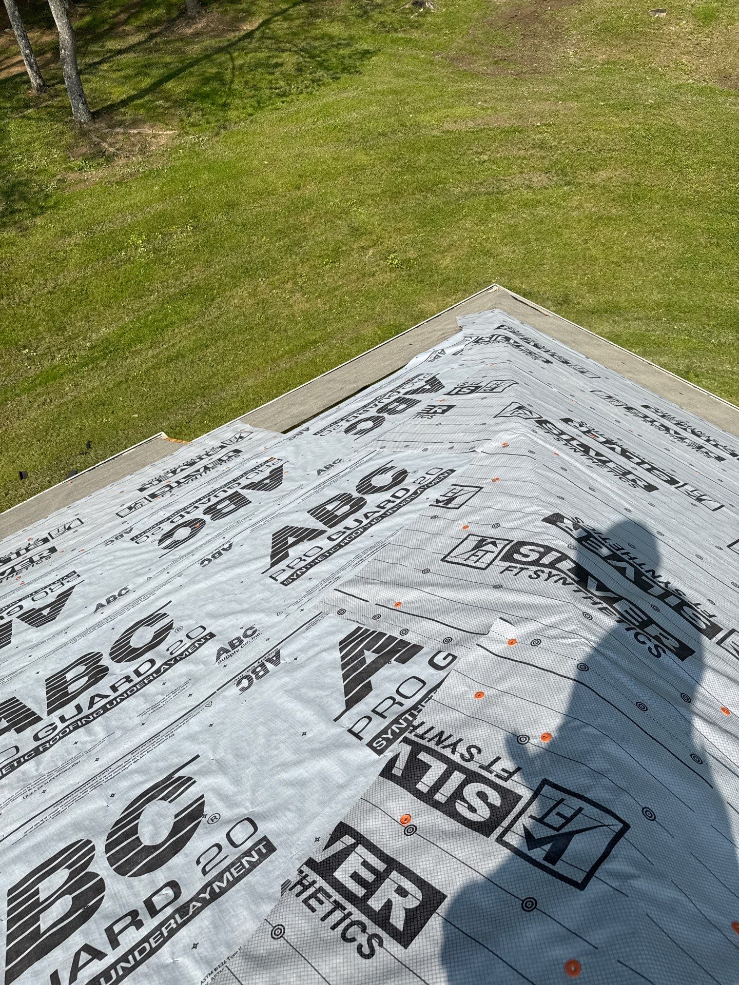 Residential Roofing Installation using GAF Timberline HDZ Barkwood by Rainstoppers Roofing