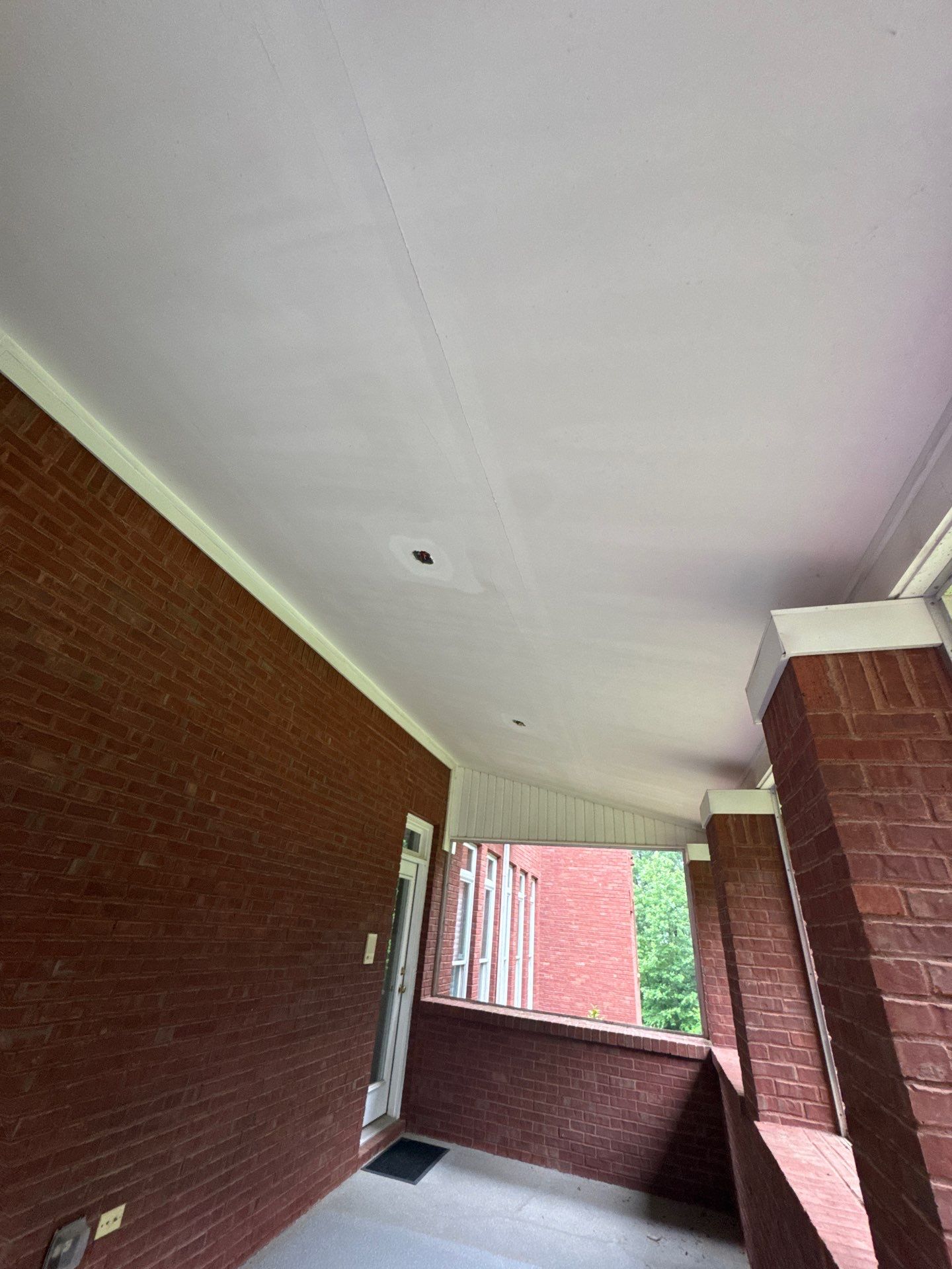 Custom Tongue-and-Groove Porch Ceiling Renovation in Marietta by Swift Home Renovations