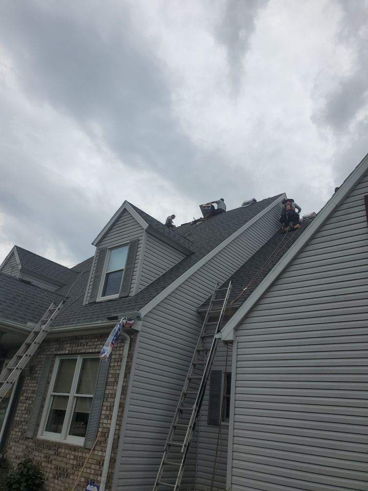 Residential Roofing Installation by Rainstoppers Roofing