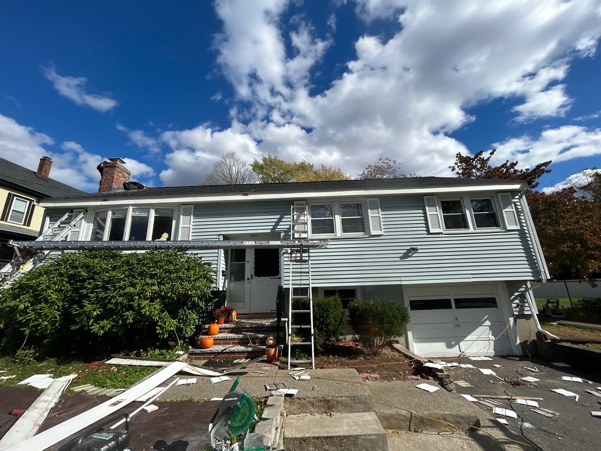 Full Roofing, Chimney, and Gutter Renovation | Woburn, MA by Mighty Dog Roofing of Greater Middlesex County
