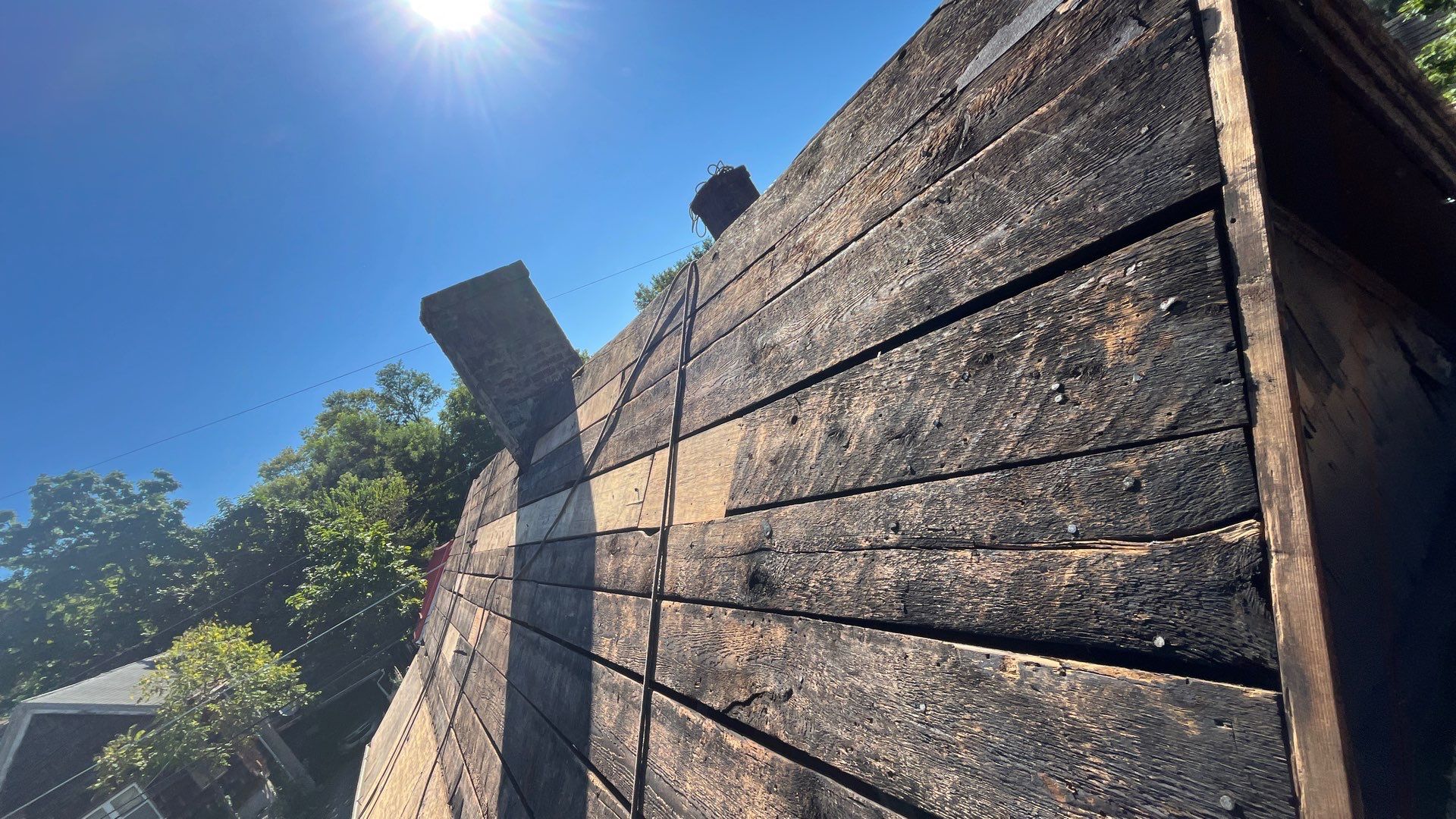 Residential Roofing Installation using GAF Timberline HDZ Weathered Wood by Rainstoppers Roofing