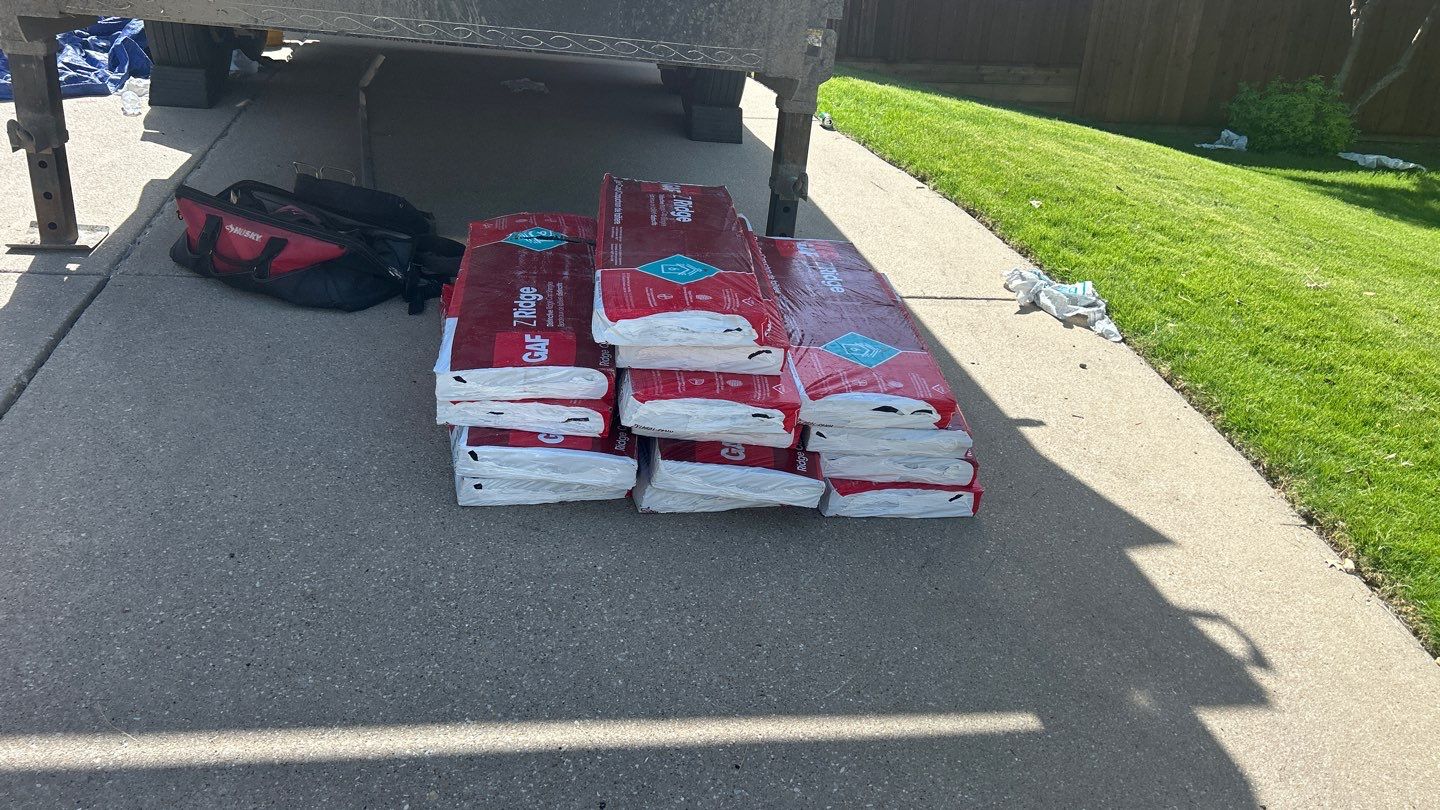 Residential Roof Repair using IKO Dynasty Class 3 Impact Resistant Shingles by Becker Roofing and Exteriors