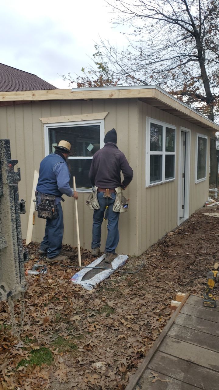 Tree Destroyed Patio Room by Absolute Roofing and Construction