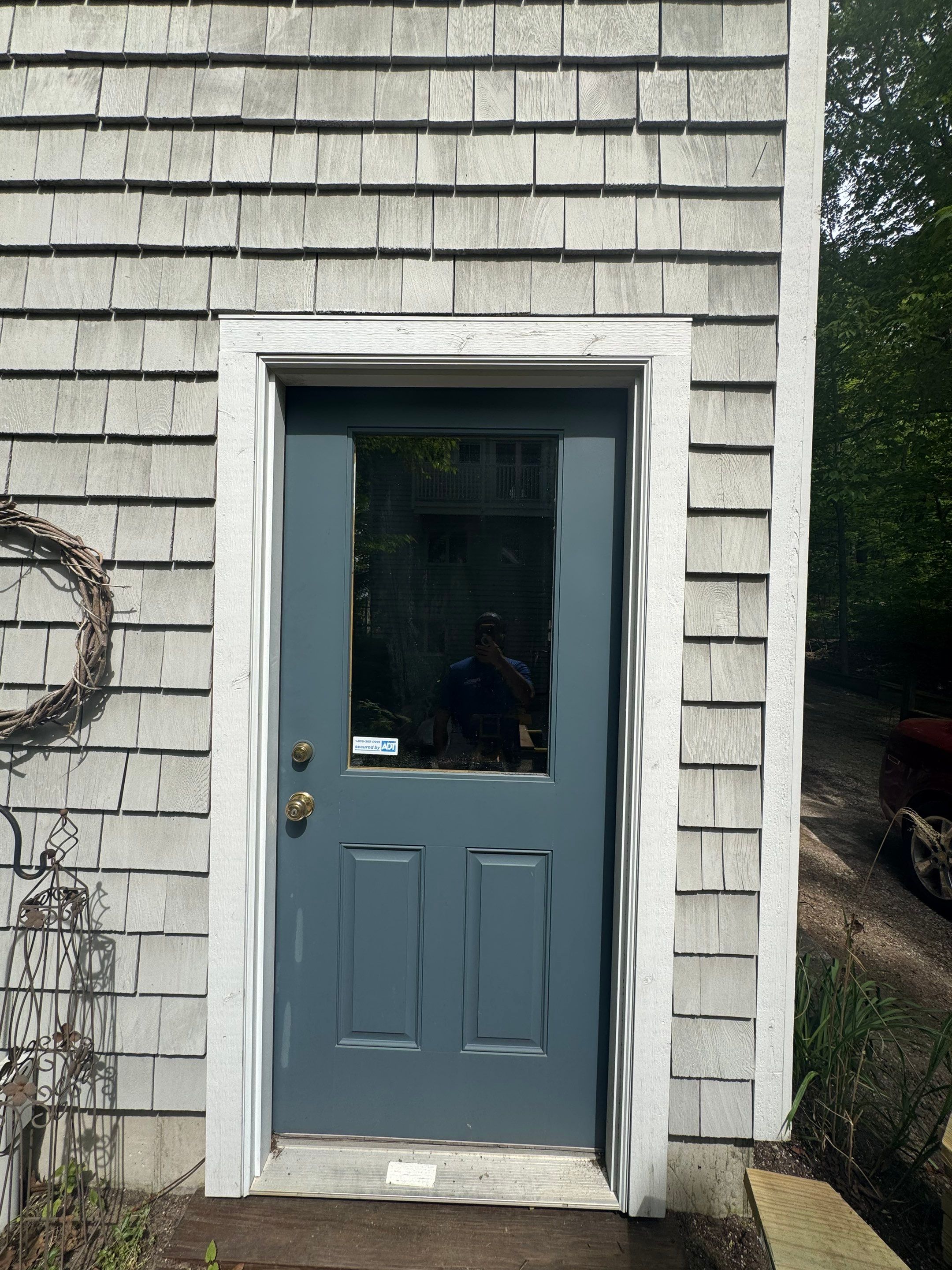 Lakefront Deck Pressure Washing, Exterior Wood Staining, and Painting in West Olive MI by Gordon Painting