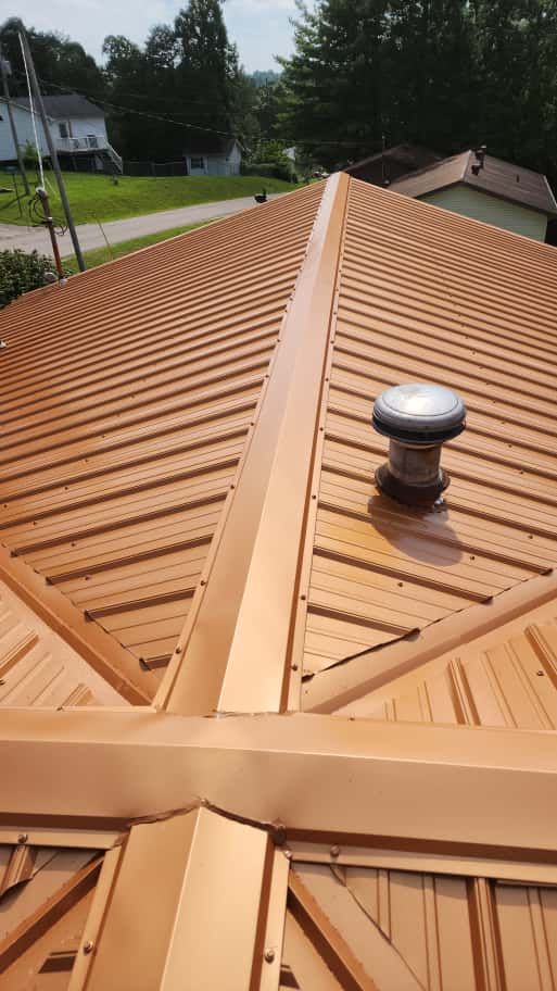 Residential Roofing Installation using Metal by Rainstoppers Roofing