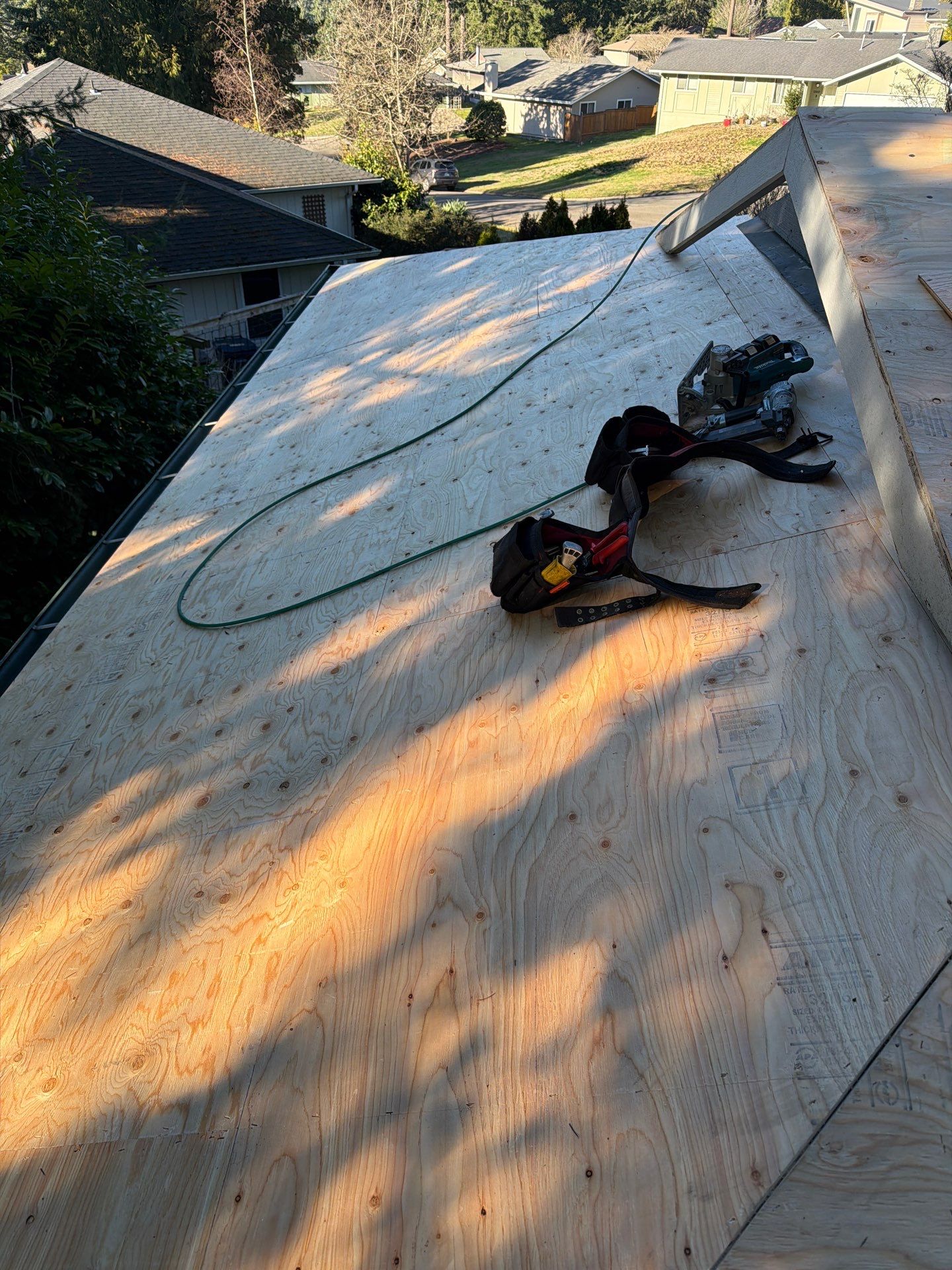 Residential Roofing Installation using GAF HDZ Shingles by Roofing Formula LLC