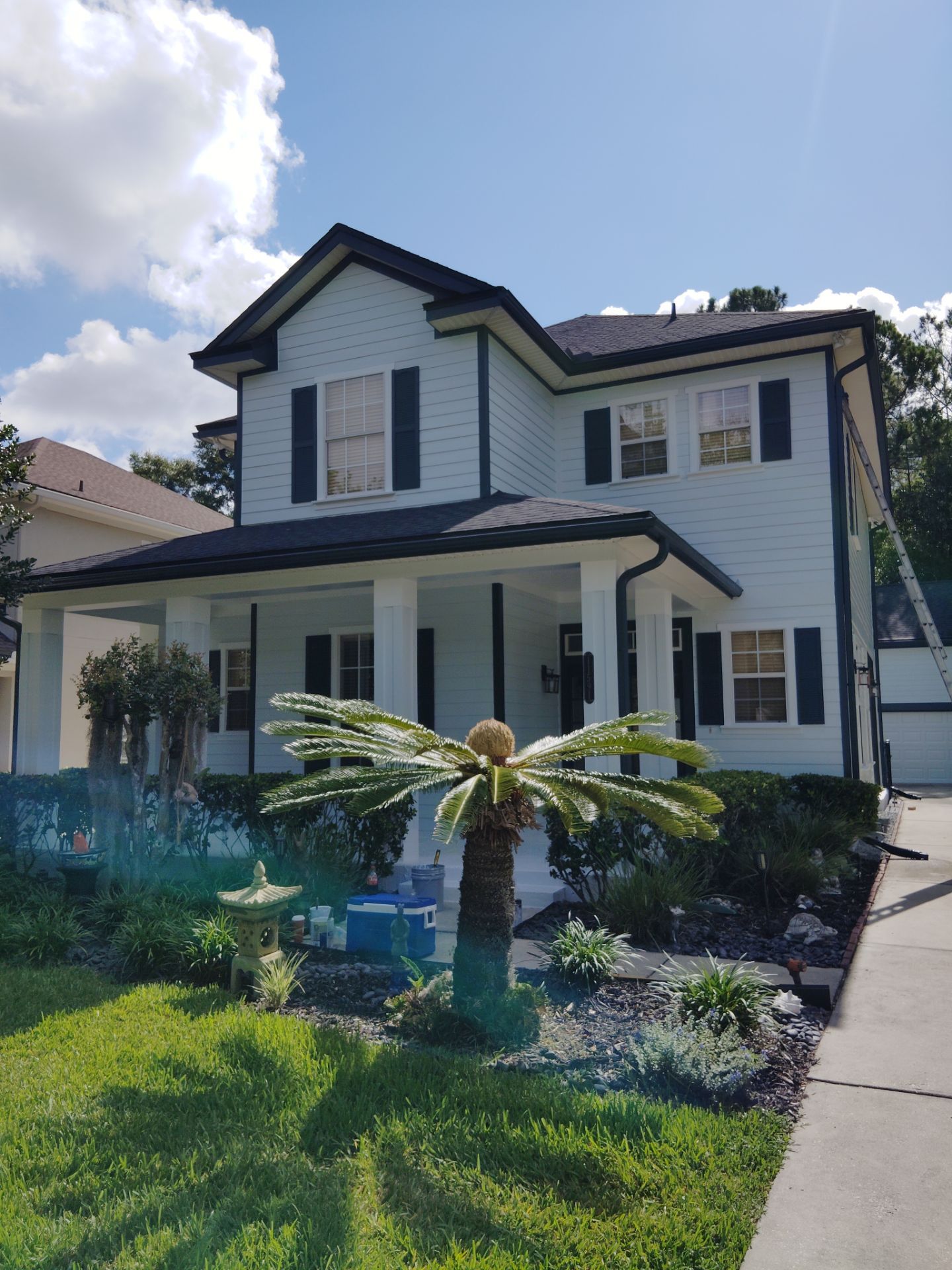 Exterior House Painting in Hampton Park Jacksonville, FL 32256 by A New Leaf Painting, LLC
