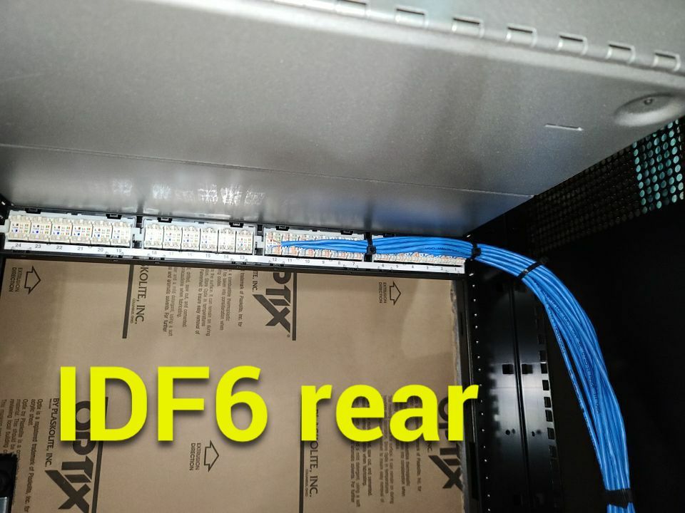 Structure Cable Installation using Cat 6 Cabling & Fiber  by Firmament Solutions