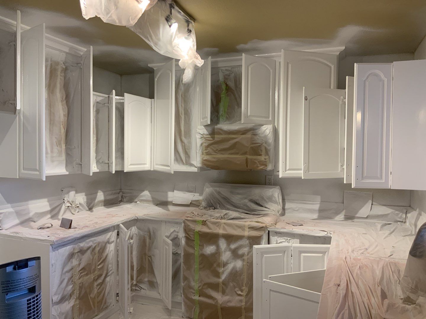 From Dull to Dazzling: A Kitchen Cabinet Painting Marvel by 360 Painting Central Texas