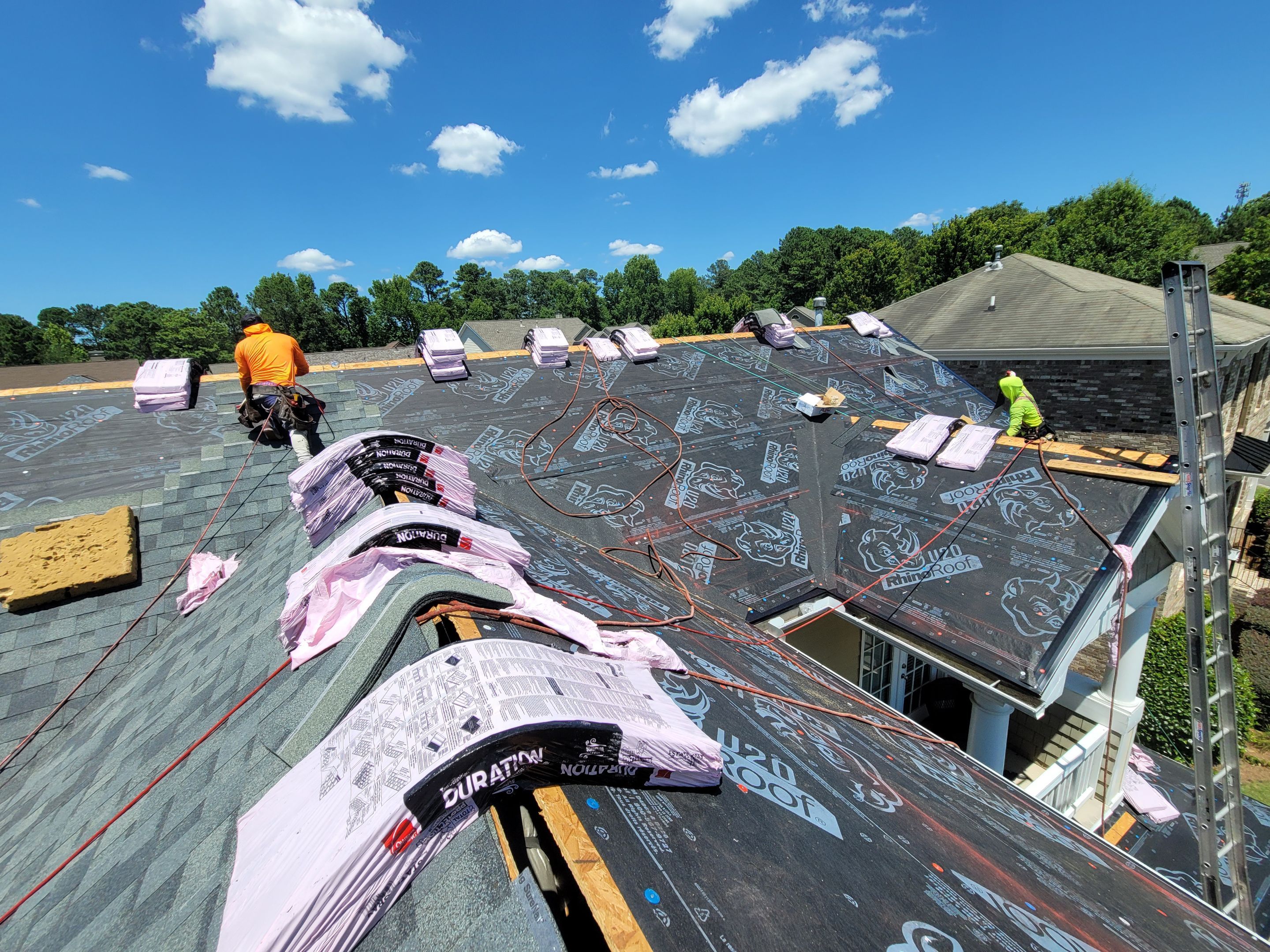 Residential Roofing Installation using Owens Corning by Inspector Roofing and Restoration