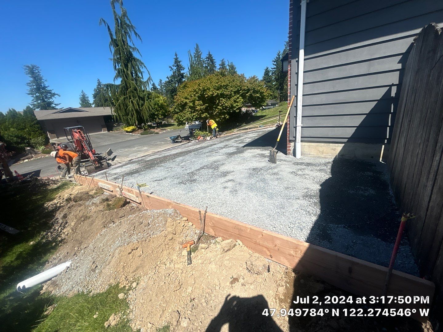 Jacob | Concrete Driveway  by Jireh Asphalt & Concrete Inc 