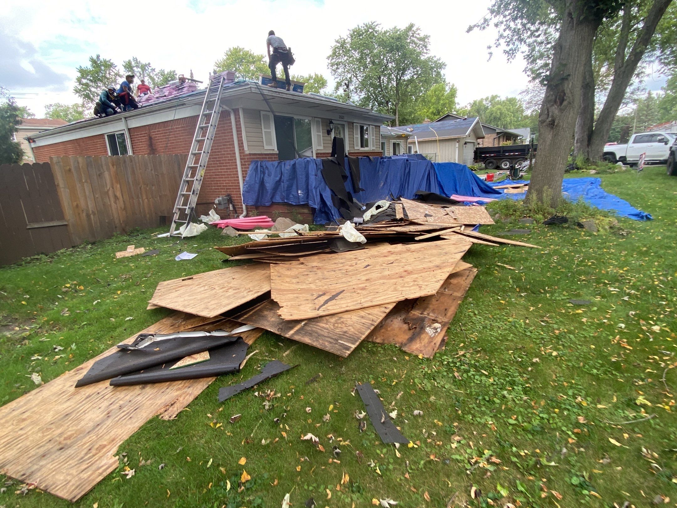Roof Replacement using Owens Corning by 180 Contractors