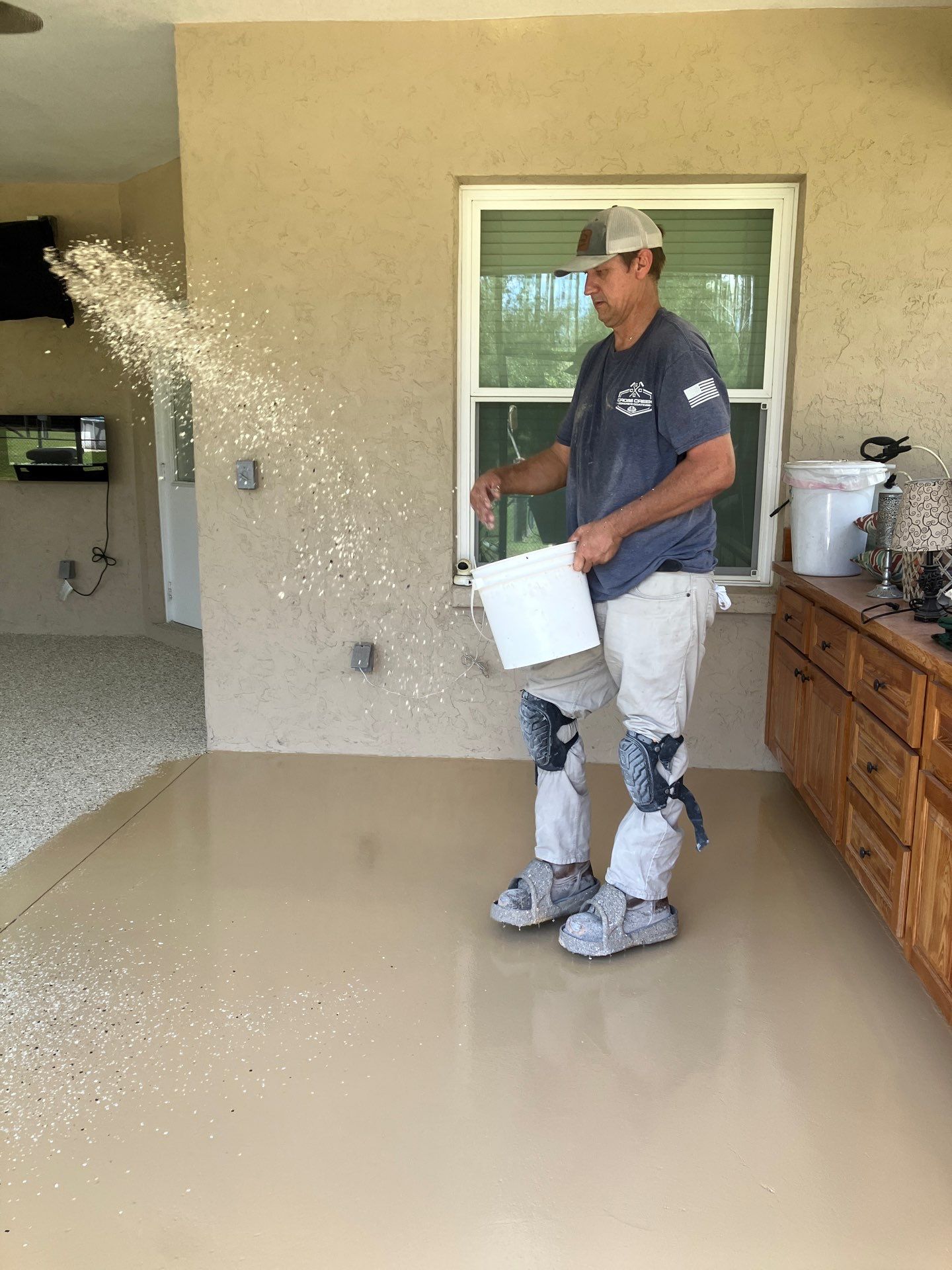 Porches in Driftwood by Cross Creek Concrete Coatings