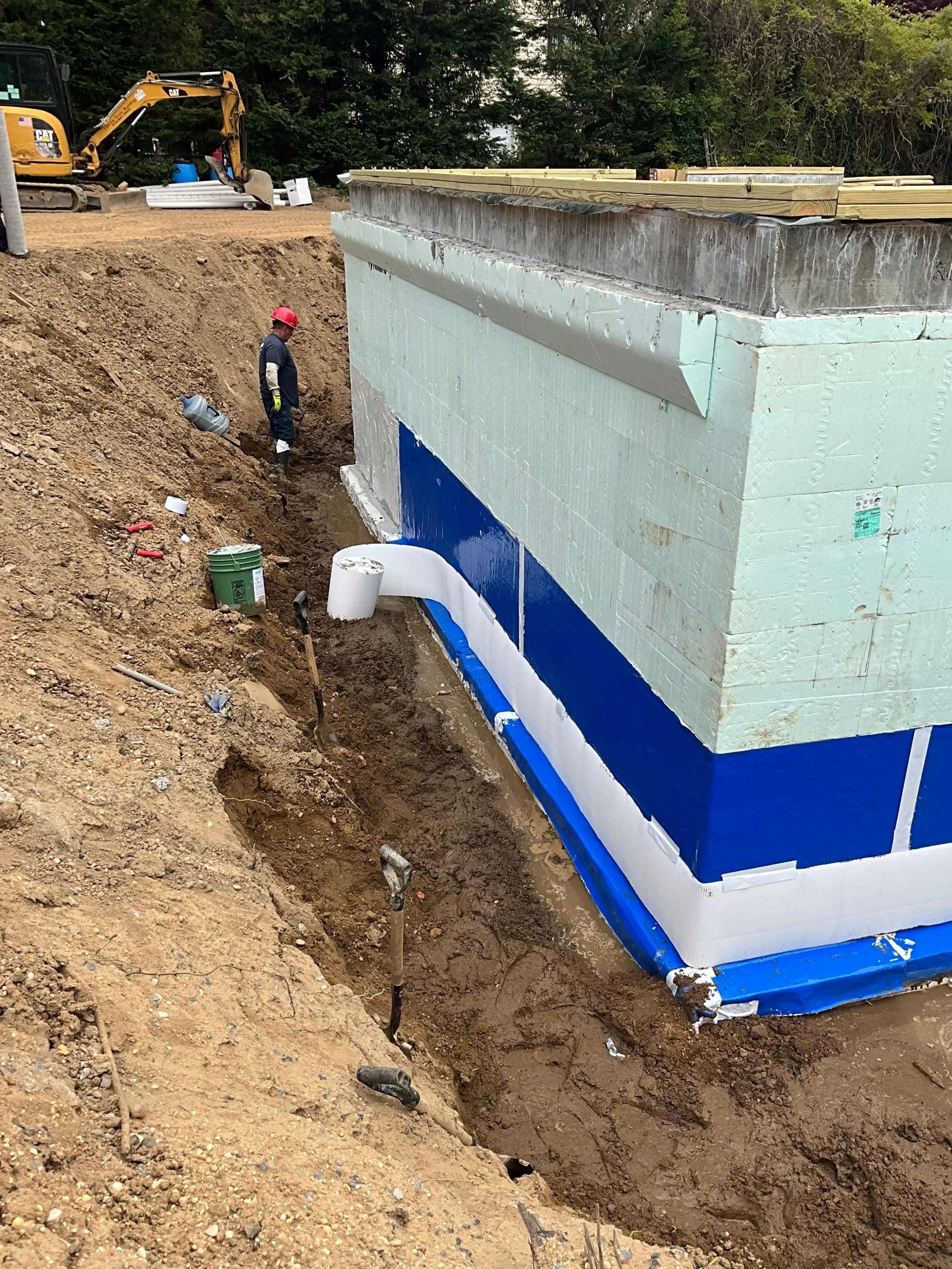 Everit Pl. Hewlett, NY by A.M. Shield Waterproofing, Corp.