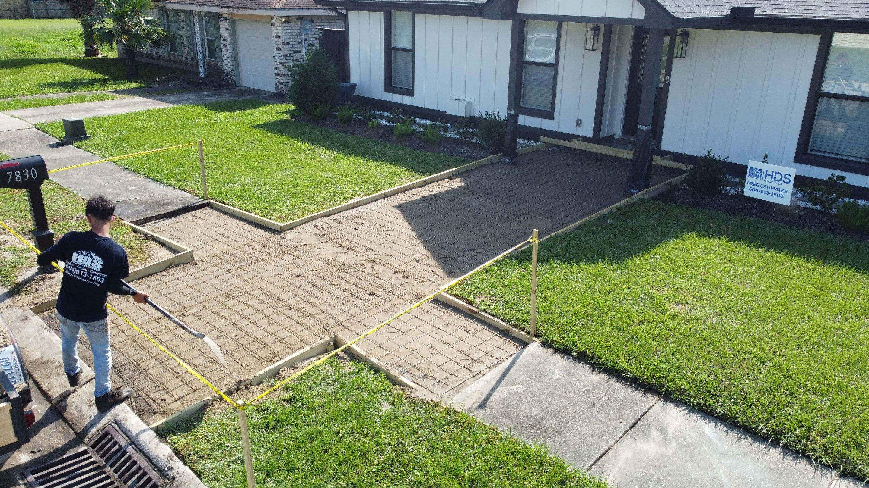 HDS Contractors - Concrete Installation in New Orleans by HDS Contractors