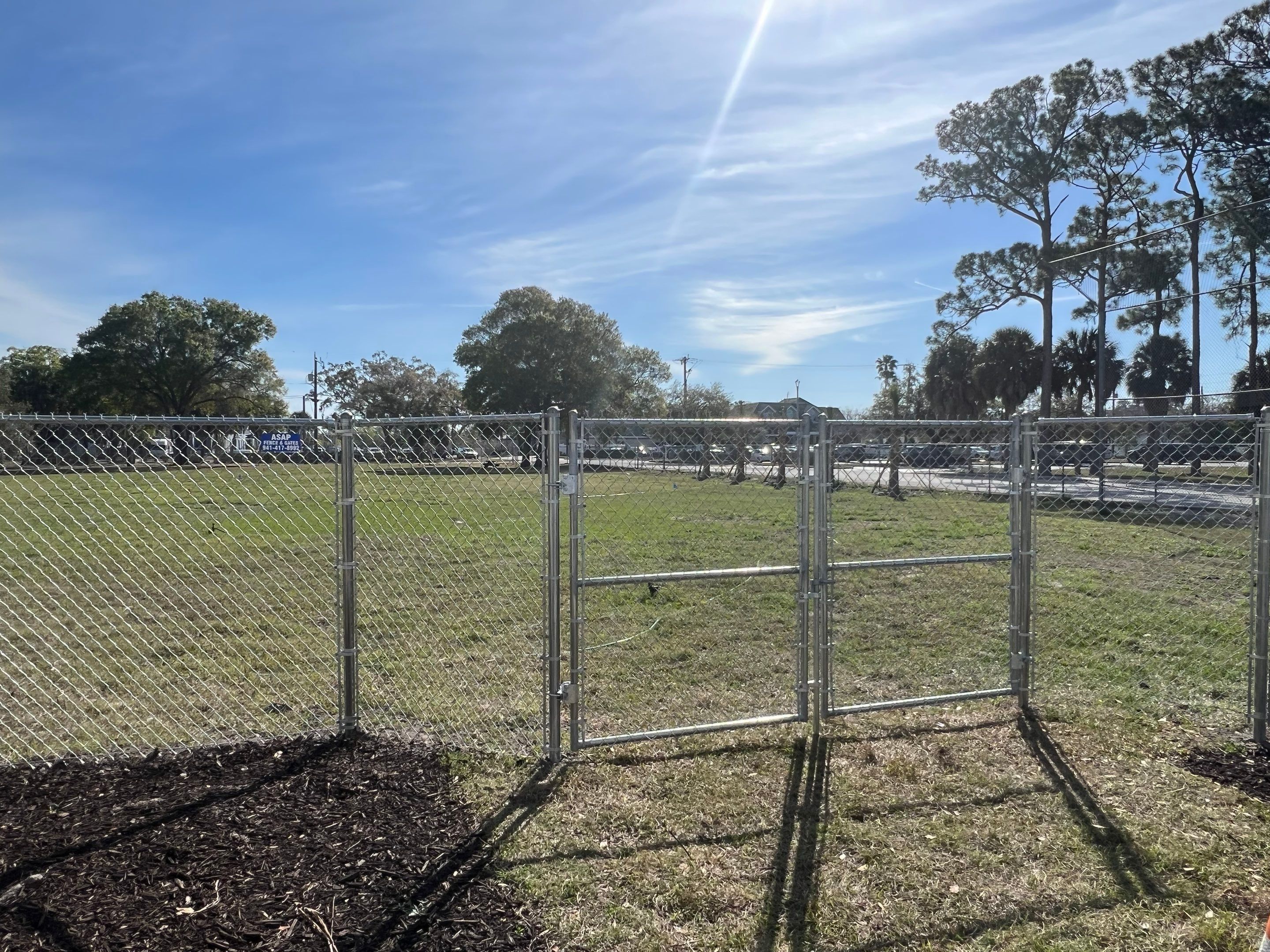 Sarasota, FL 6ft. Tall Commercial Chain-link Fence  by Asap fence and gates, LLC