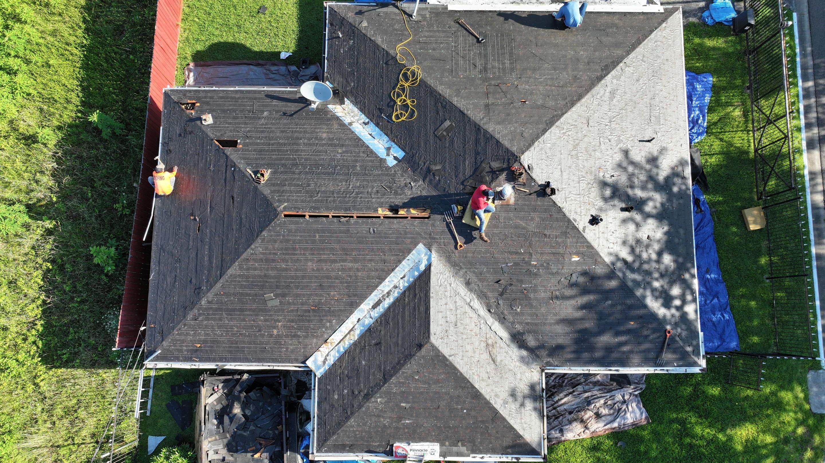 Full Roof Replacement, Deck to Ridge — Houston, TX by PL Roofing & SB Roofing, LLC.