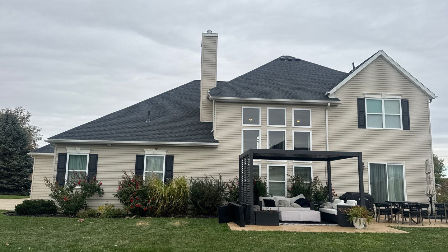 Residential Roofing Installation using GAF Timberline HDZ Charcoal by Nitro Roofing and Construction