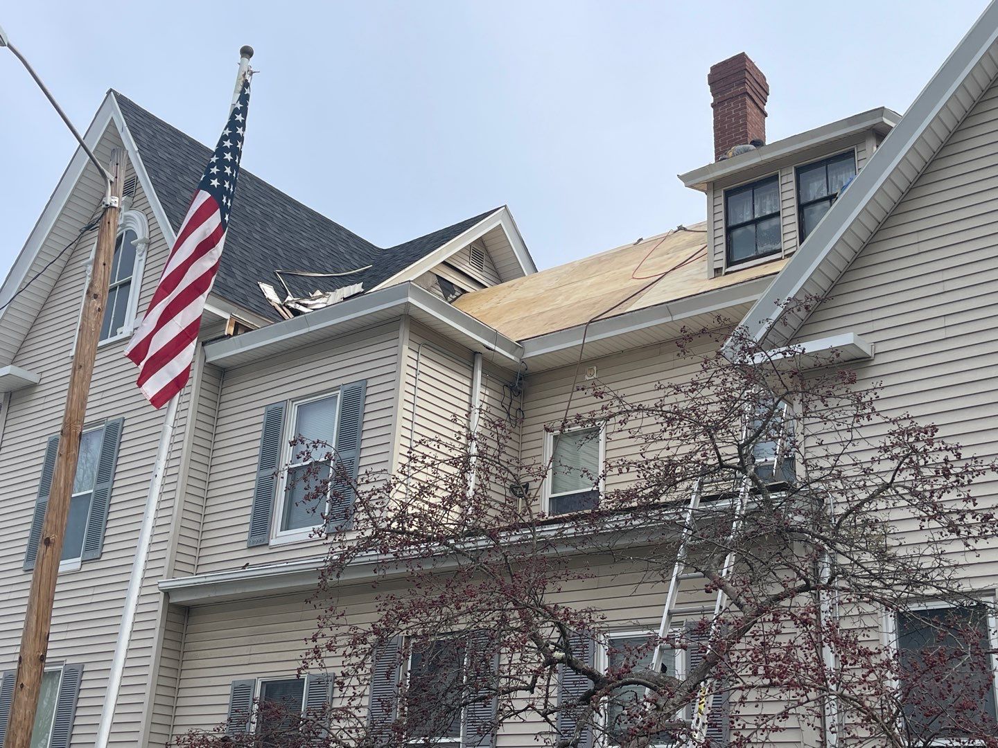 Residential Roofing Installation using GAF Timberline HDZ by Sensible Home Solutions