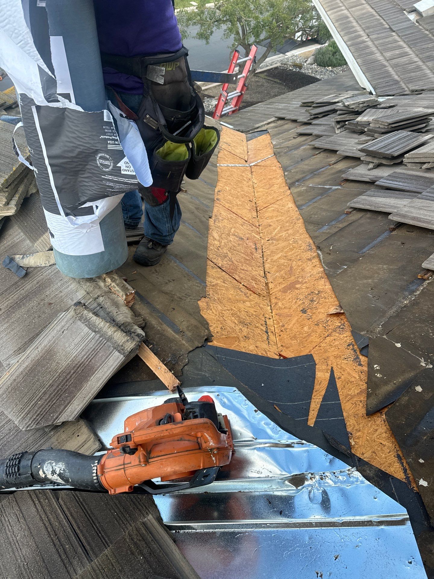 Solar Roof Leak Repair  by Grandmark Service Company