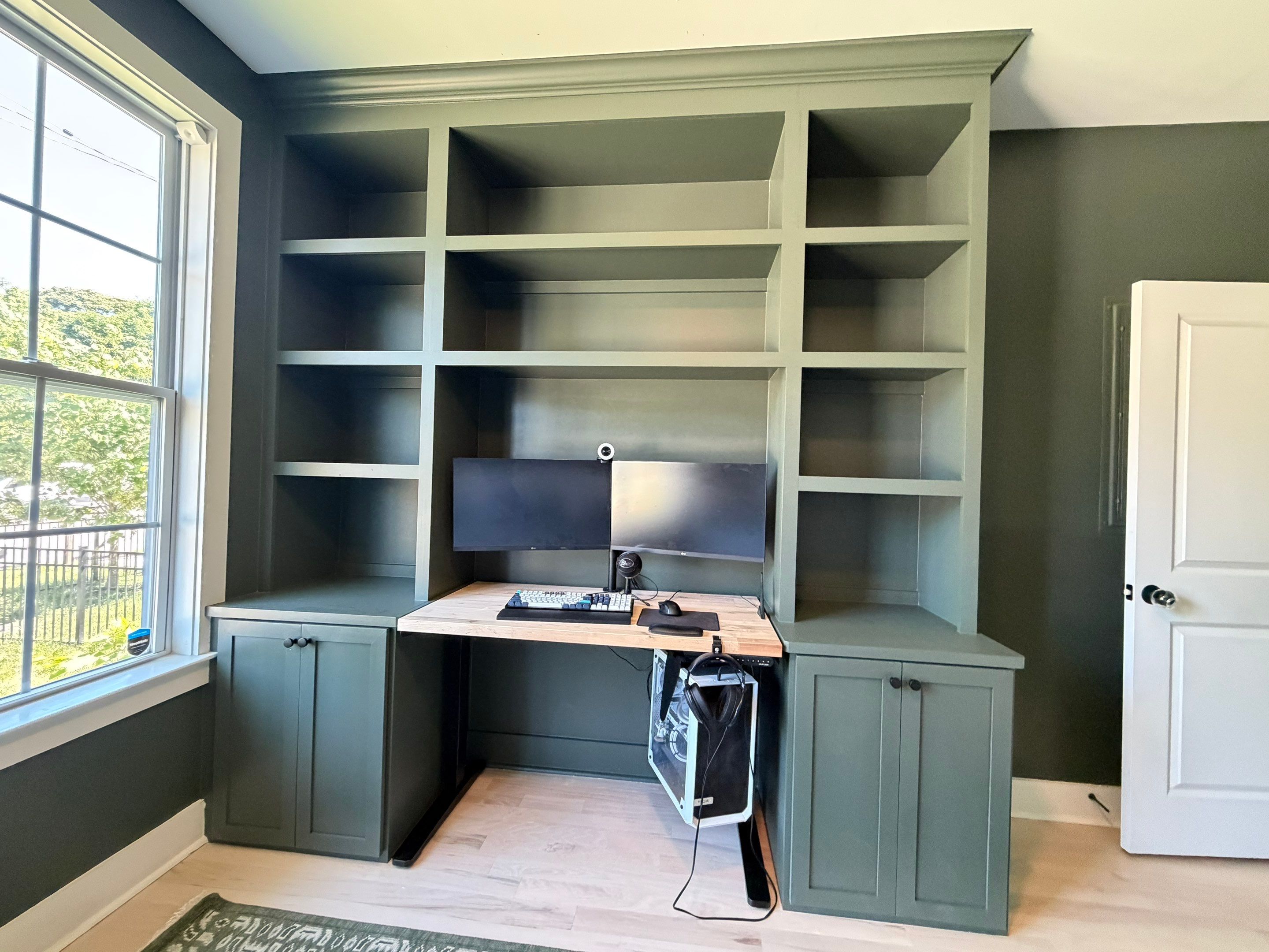 Custom Cabinets + Painting in Nashville by Music City Improvements