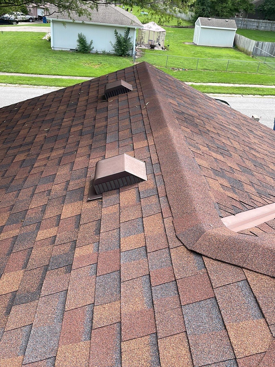 Residential Roofing Installation using IKO Dynasty by EEC Windows, Siding & Roofing