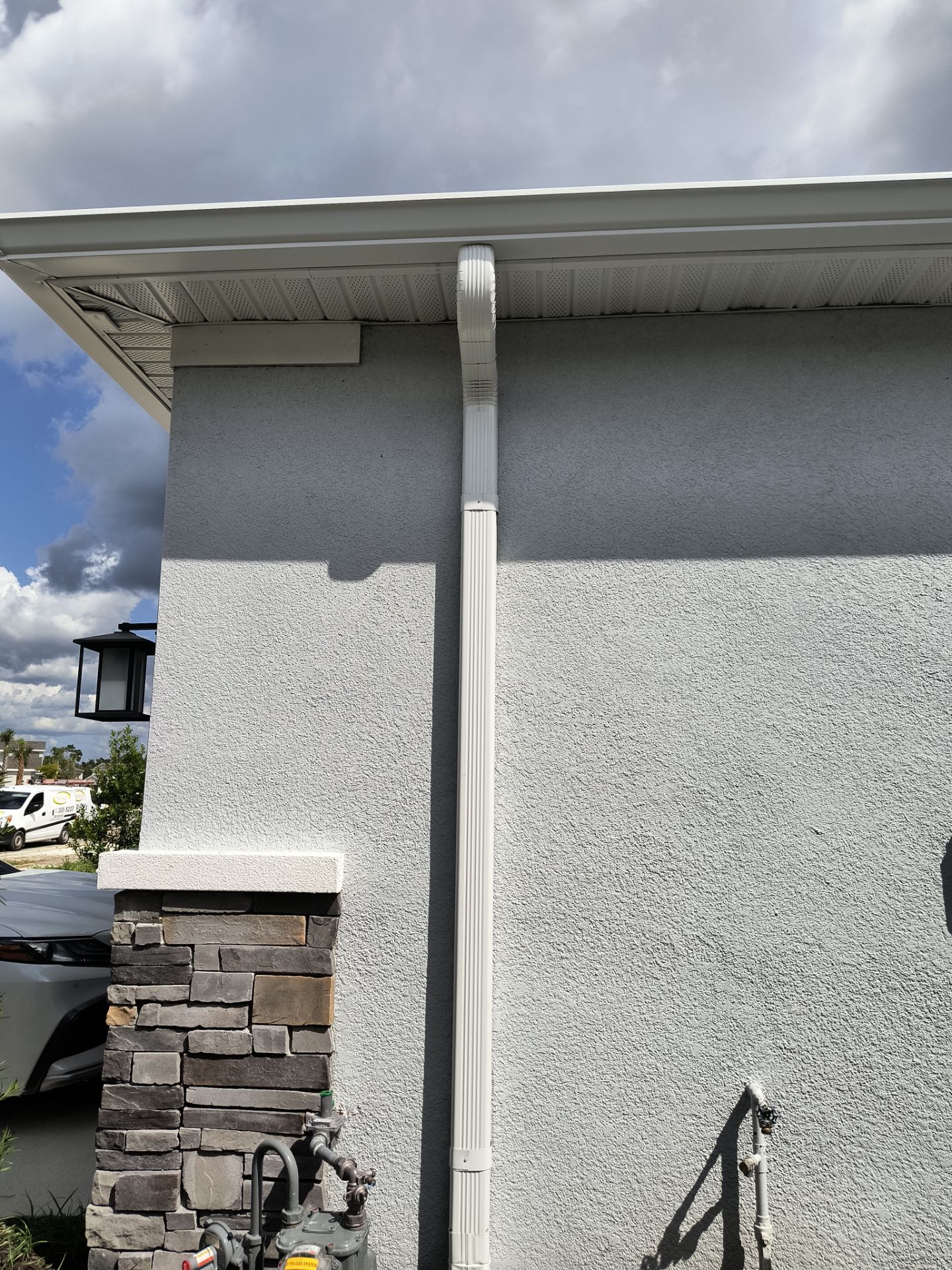 Downspout Repair and Replacement in Sarasota FL by Gutter Professors