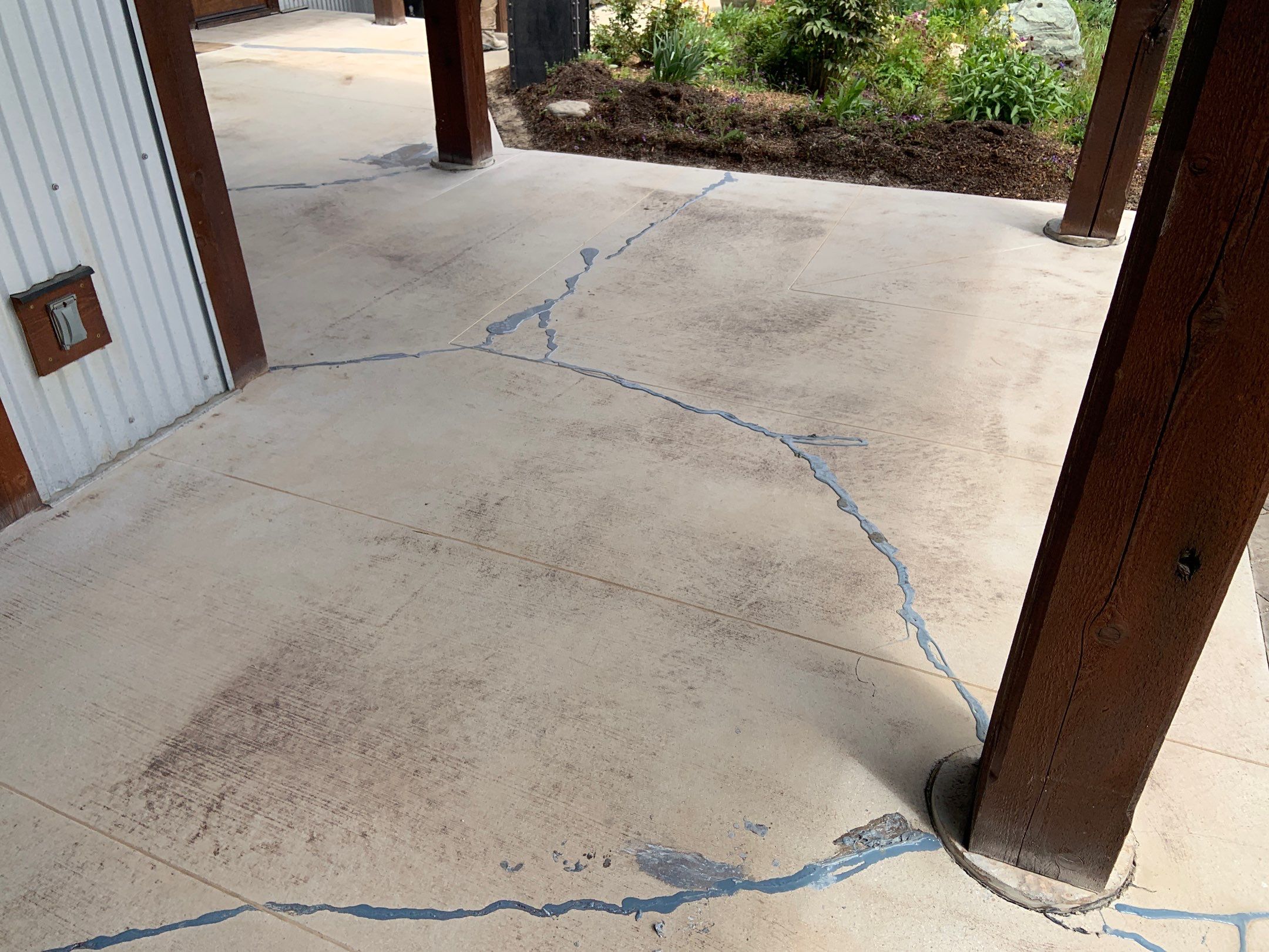 Patio Transformation using Mt Everest by Croc Coatings, LLC