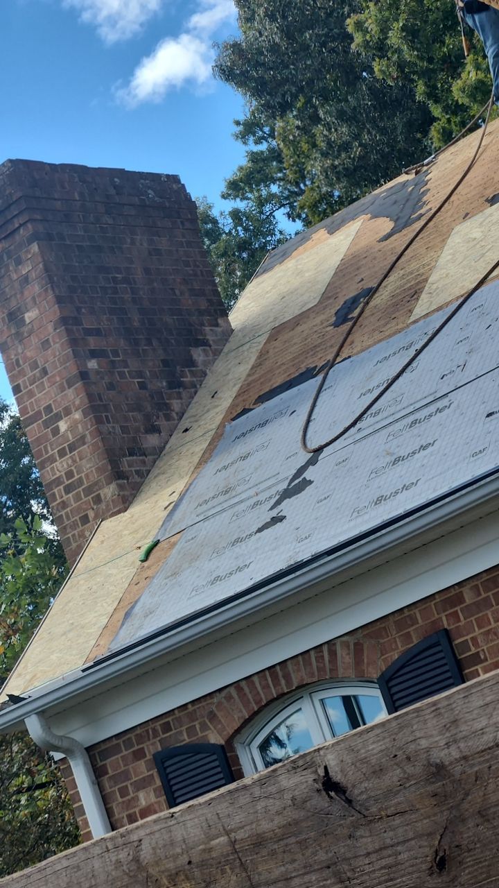 New Roof and 6 inch Gutters by Just In Time Roofing and Restoration