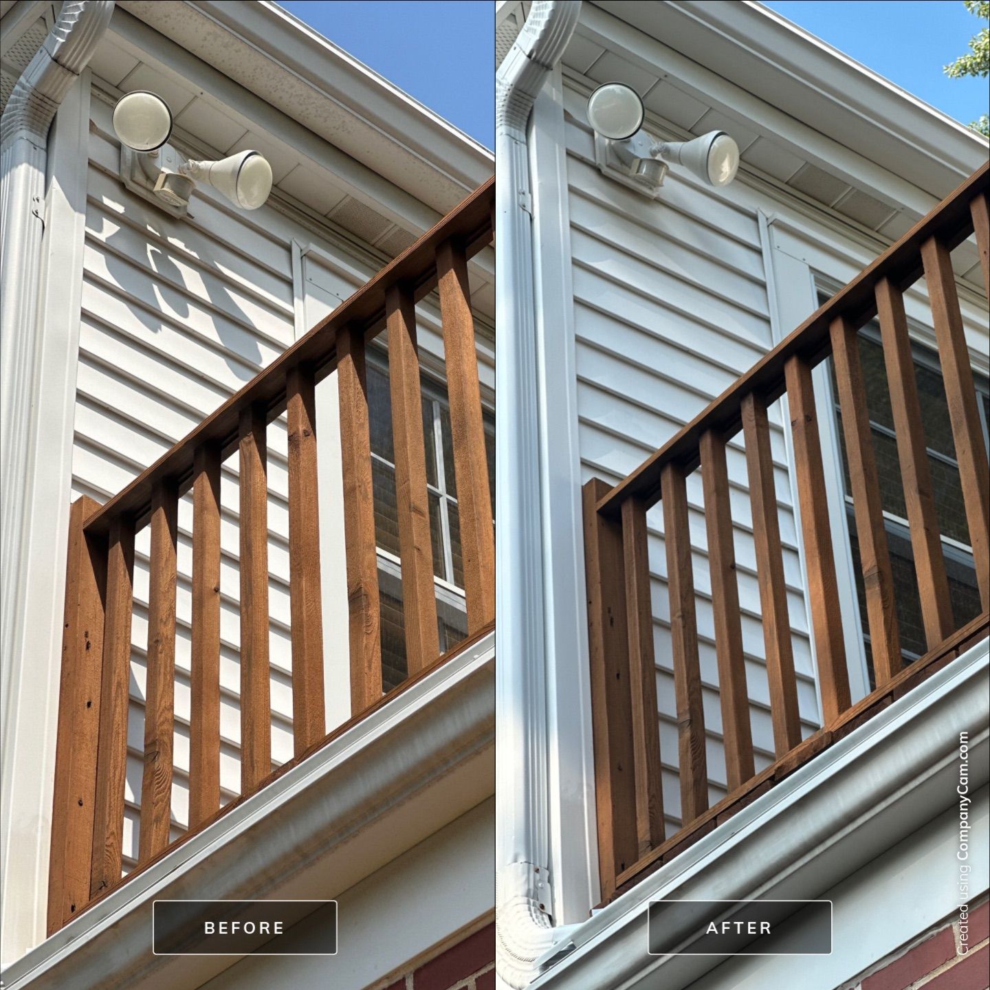 Project in Winnetka by Simmons Power & Soft Washing