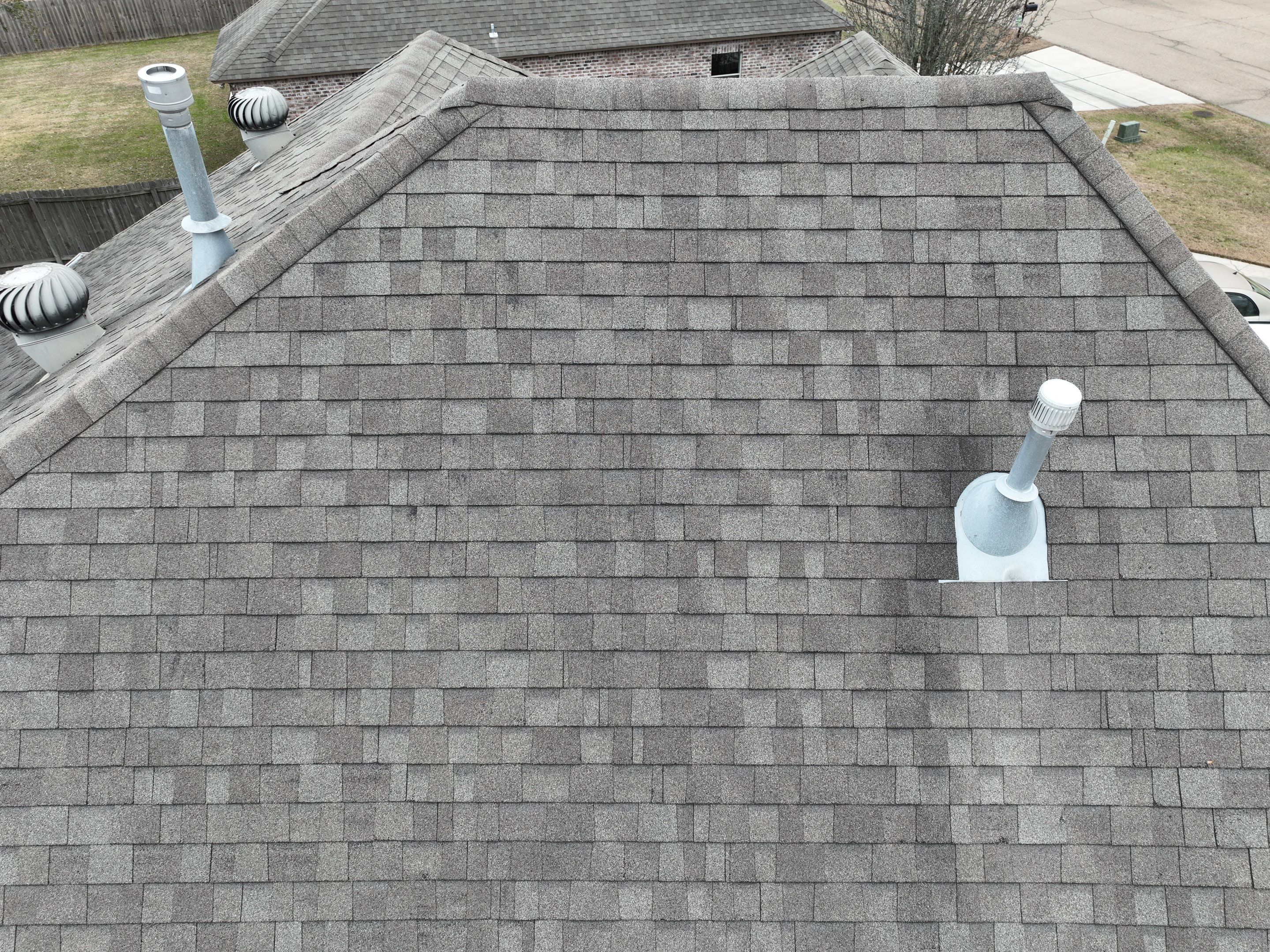 IBHS Fortified Residential Roofing Installation using GAF Timberline HDZ Slate Algae Resistant Laminated High Definition Shingles by Bergens Roofing