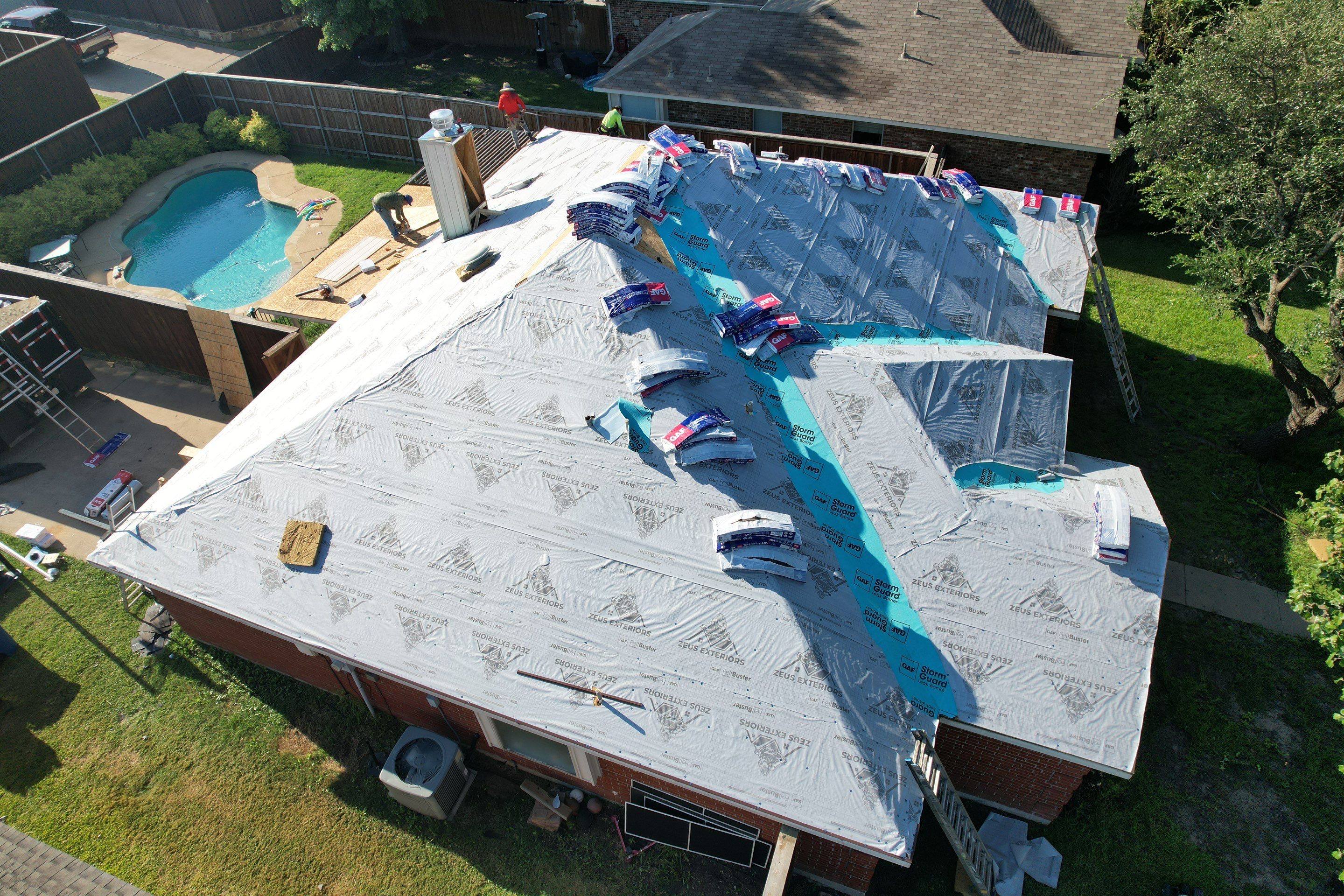 Project in Wylie  by Zeus Exteriors