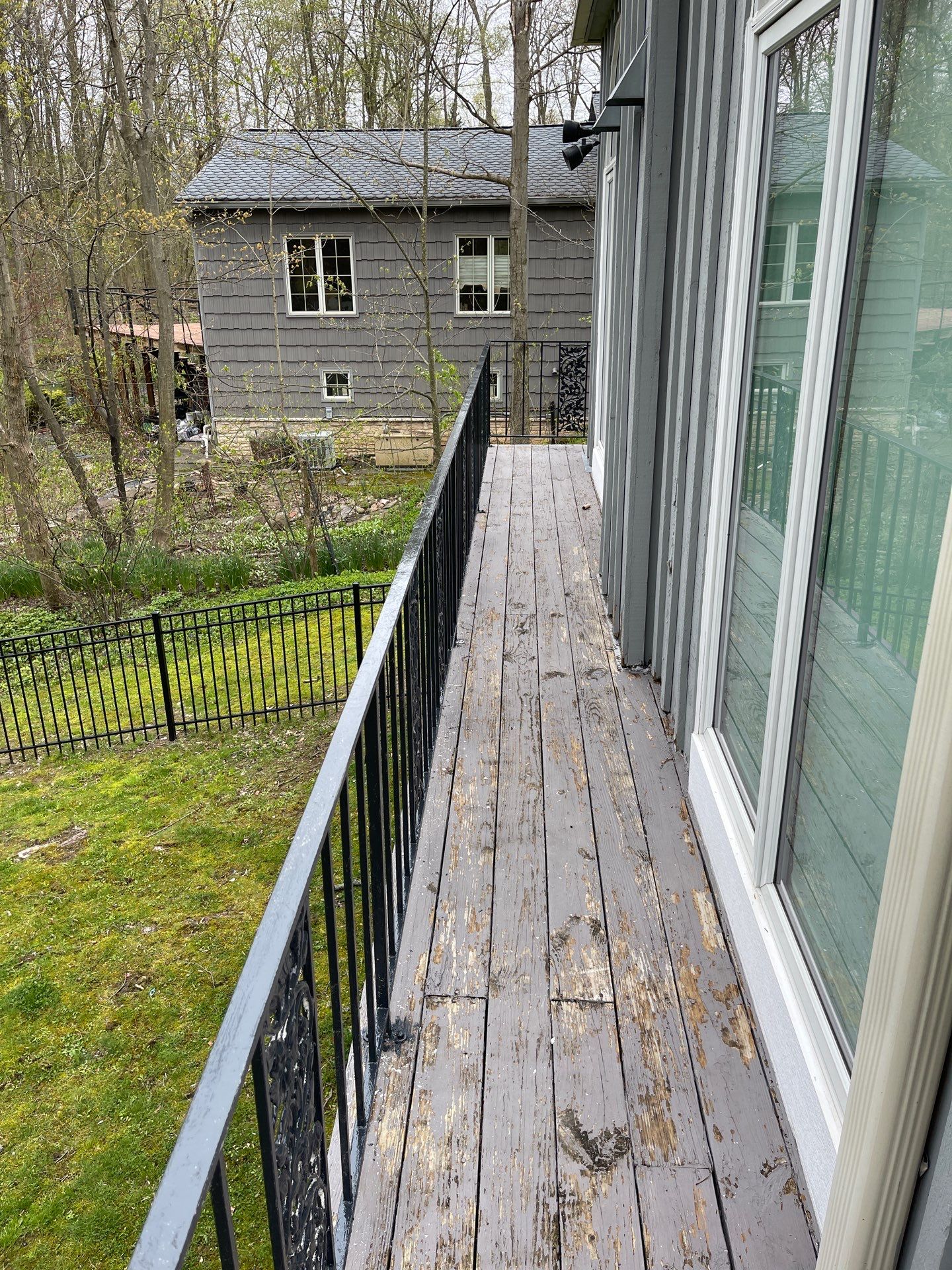 Deck Staining using Arborcoat Solid Stain by Callaway Contracting LLC