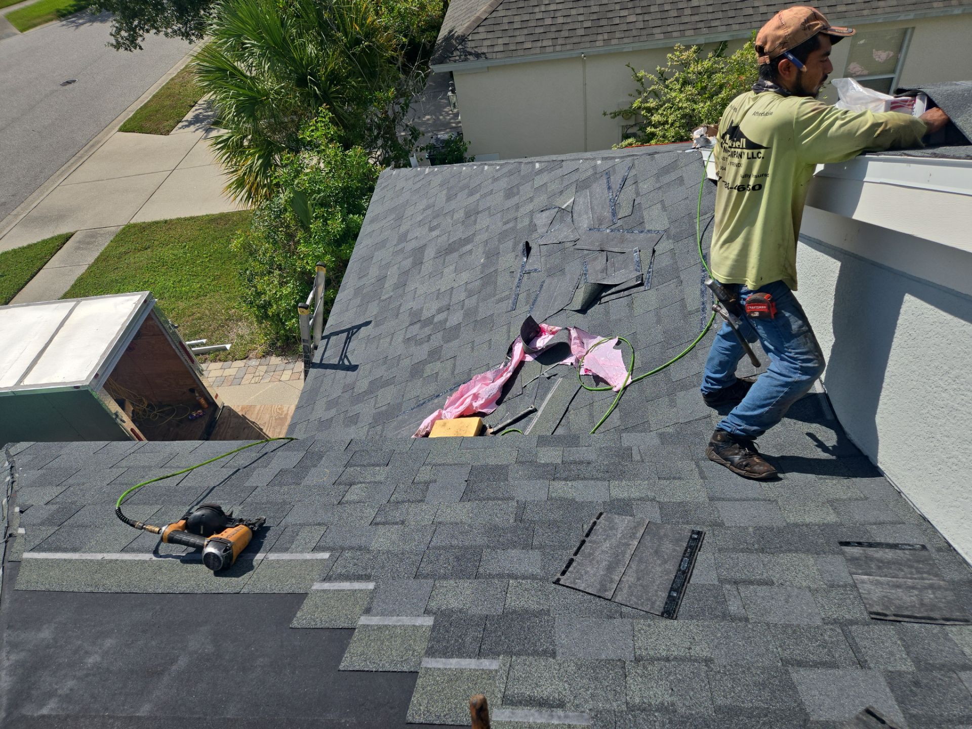 Project in Wesley Chapel 33545 by Mitchell Roofing Company LLC