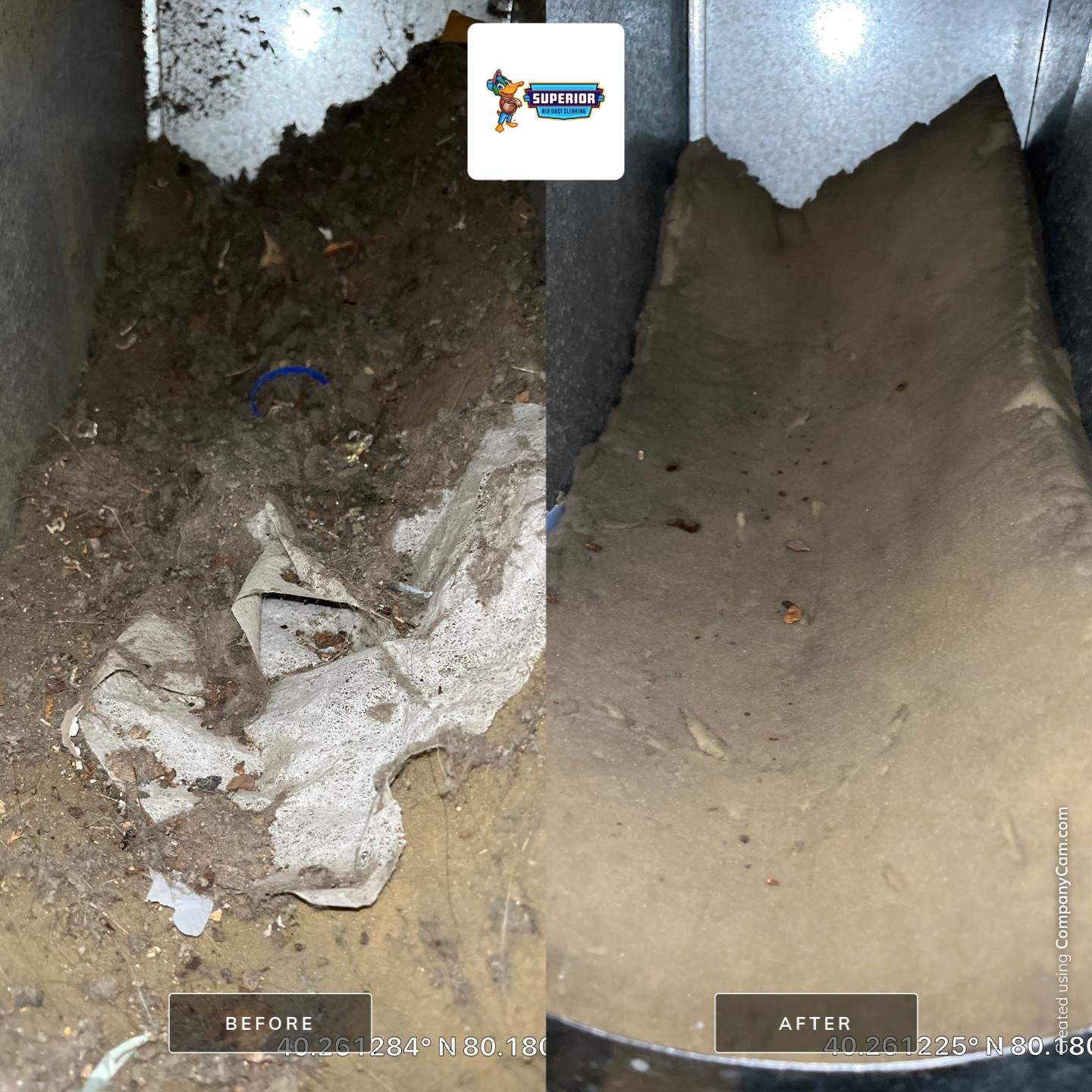 Air Duct Cleaning With a Vacuum Truck in Canonsburg, PA by Superior Air Duct Cleaning