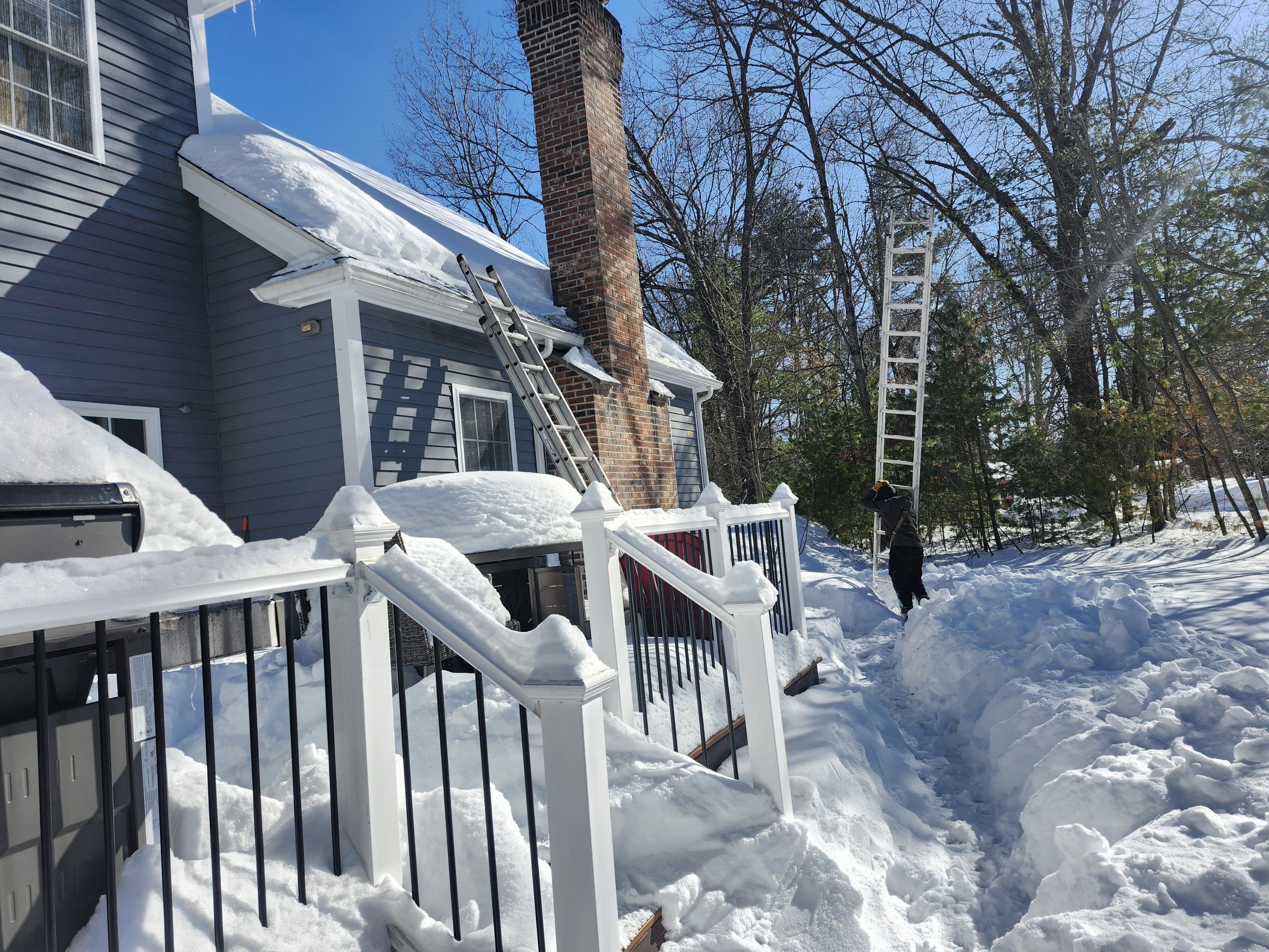 Snow Removal by Mighty Dog Roofing of Greater Middlesex County