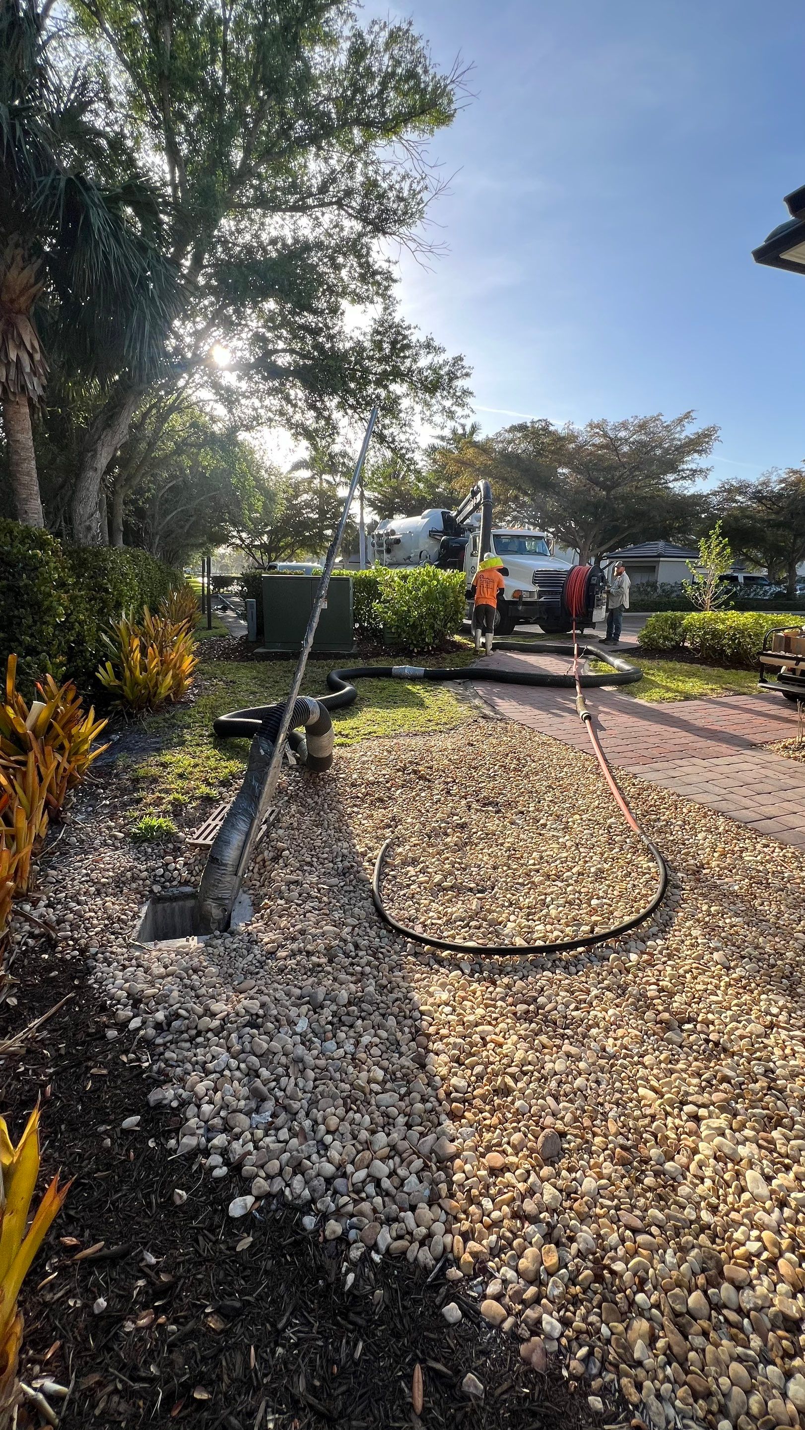 Estero Community Stormwater System Maintenance by APS Power & Water