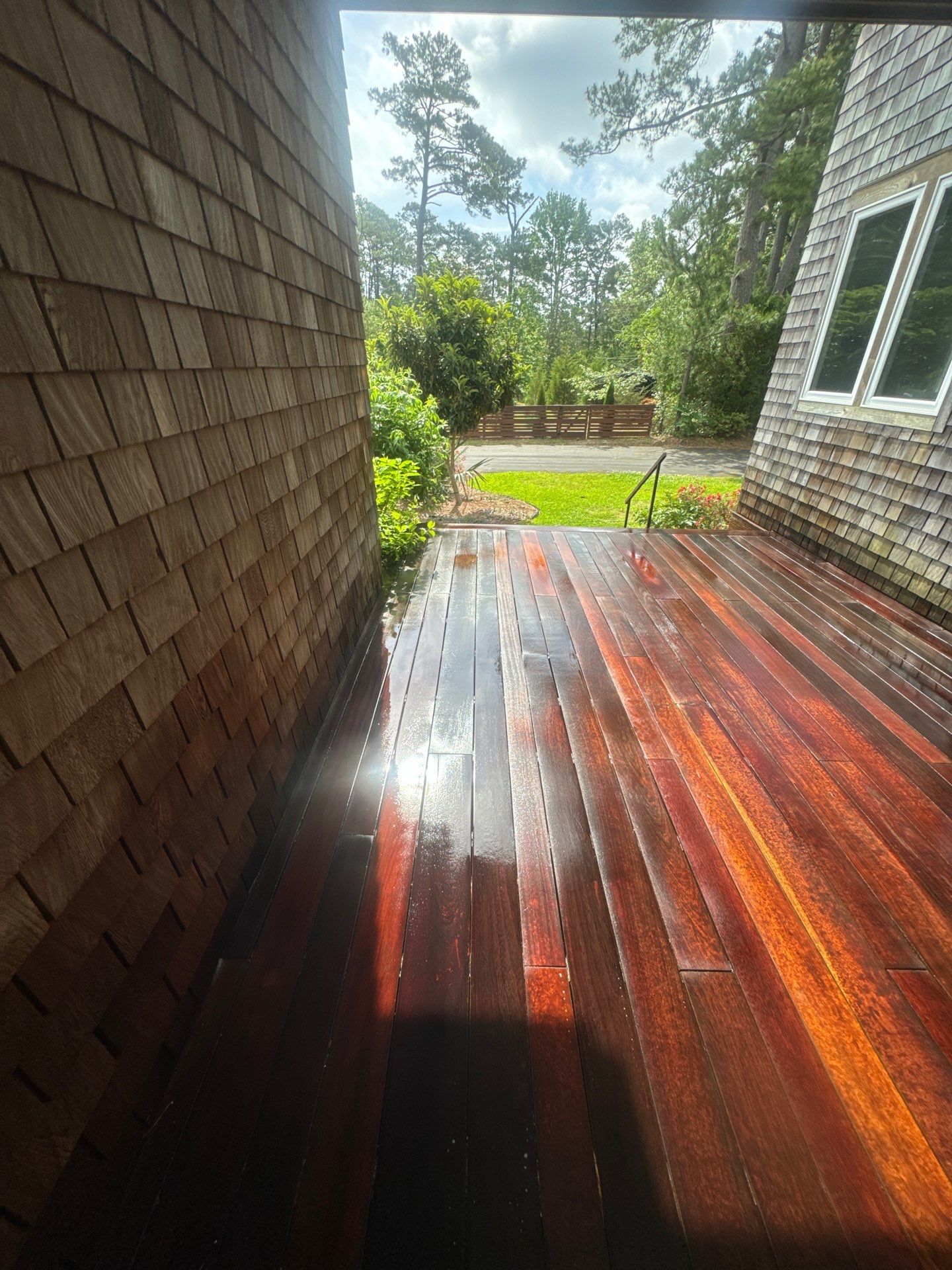 Weathered Deck using Wood Sealant by DuraSeal