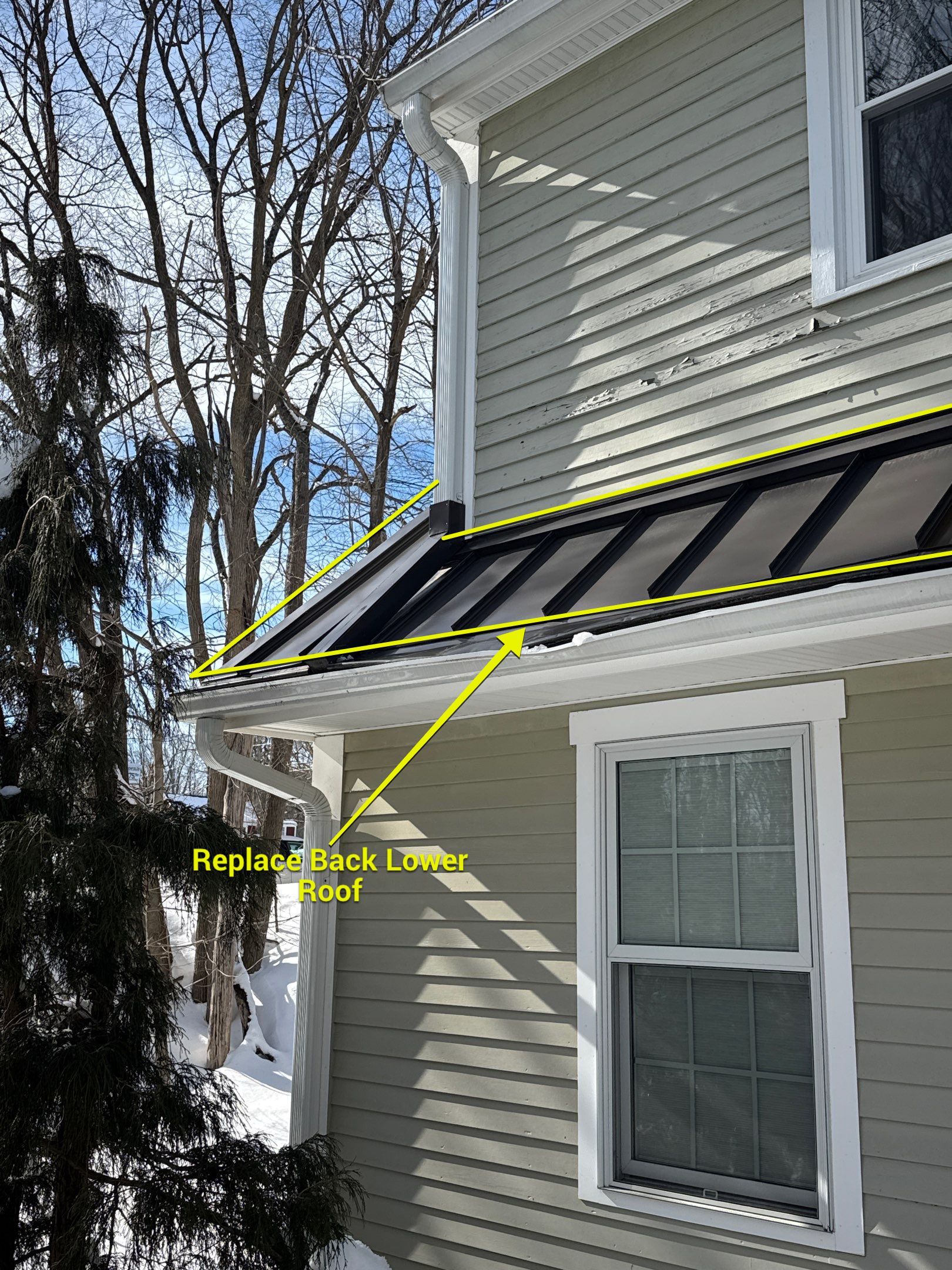 Metal Roof Leak Repair in Newfields, NH (Standing Seam Roof Fix Without Replacement) by Compass exteriors
