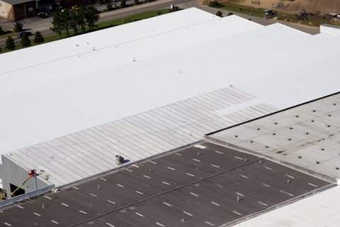 409,050 Sq Ft - Metal Roof Restoration Pensacola, FL by Southern Roof Solutions